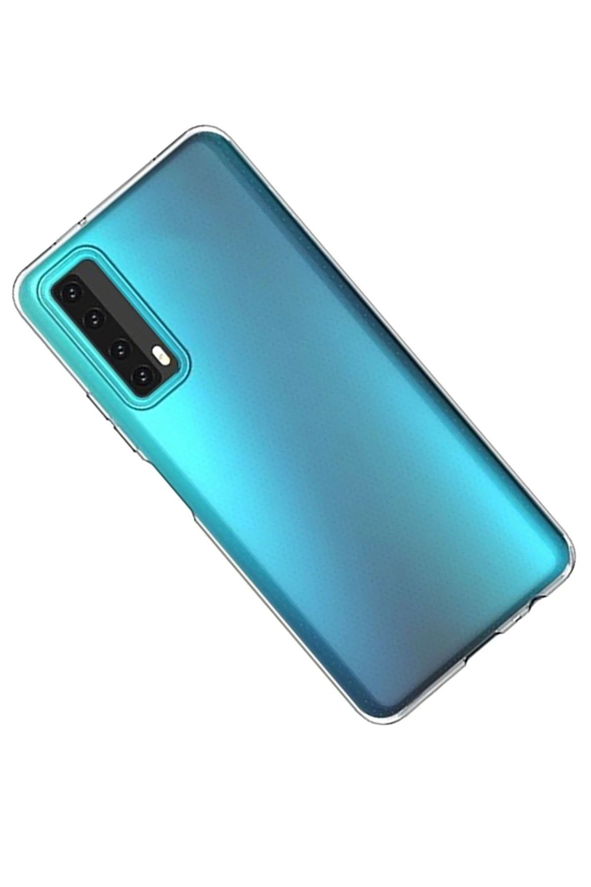 NewFace Huawei P Smart 2021 Kılıf Lüx Şeffaf Silikon - Şeffaf SVLRS