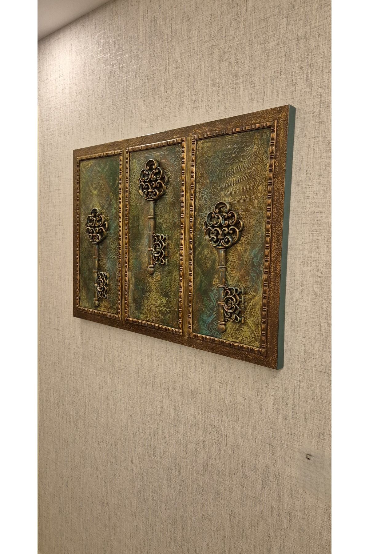 Home Üç anahtarlı, üç boyutlu dokulu tablo 70x100