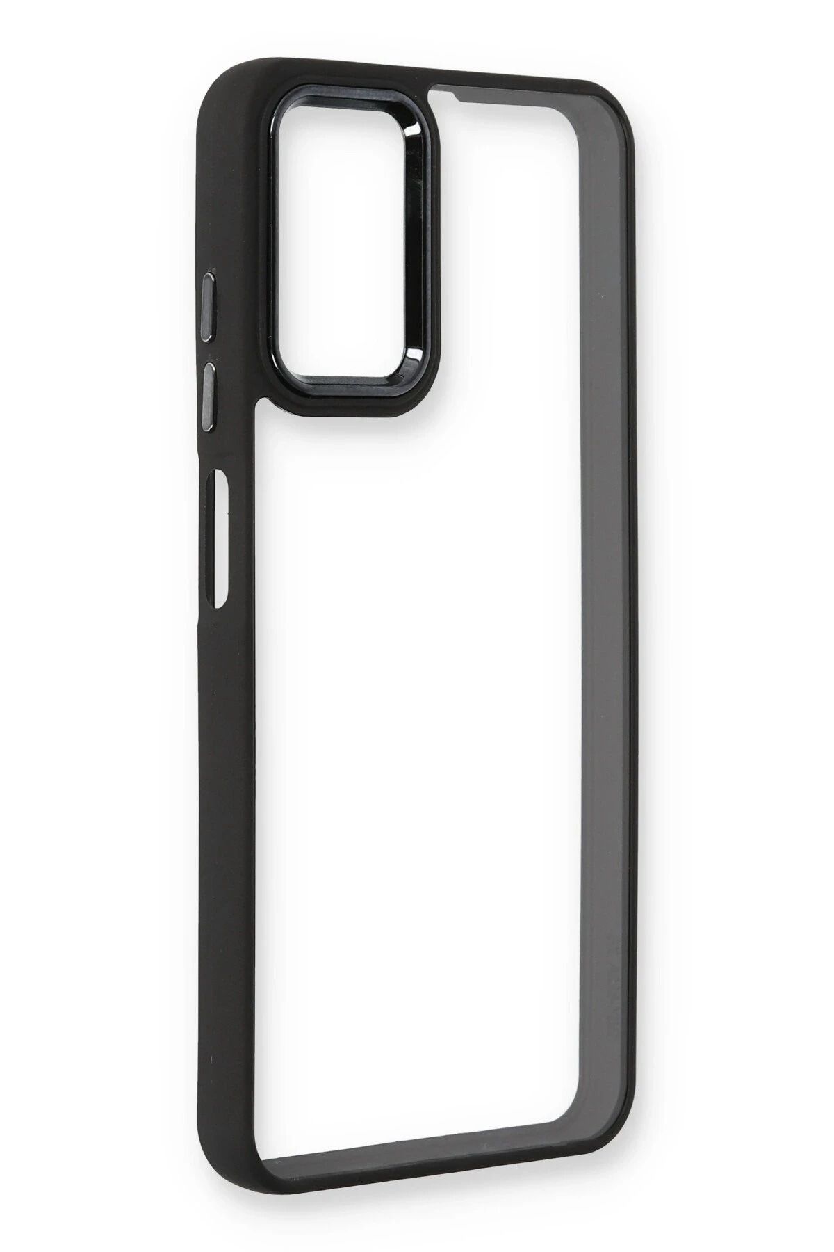 NewFace Samsung Galaxy A22 Kılıf Dora Kapak - Siyah SVLRS