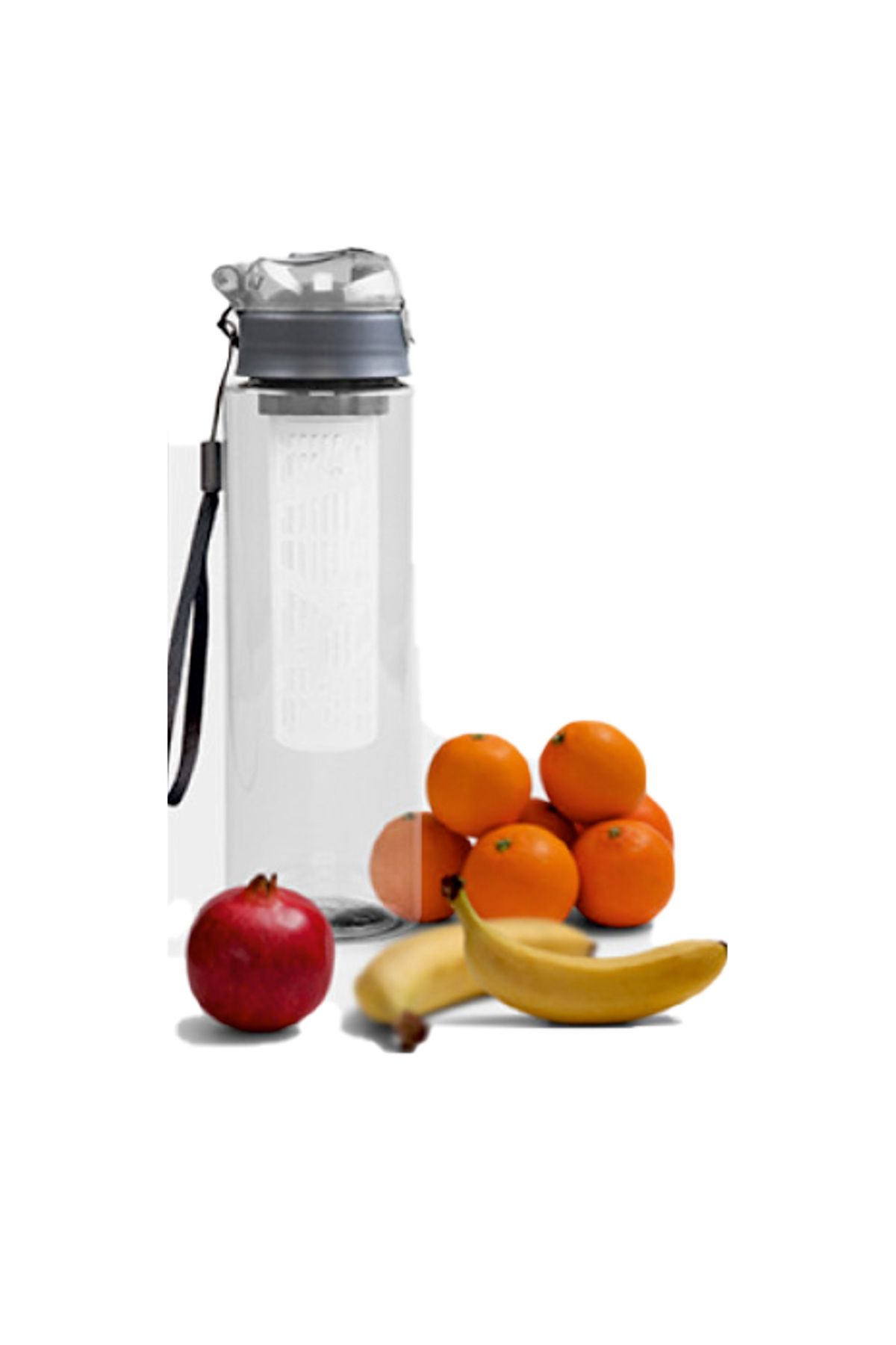 Gen Promosyon Detokslu Matara (500 ml) - Şeffaf