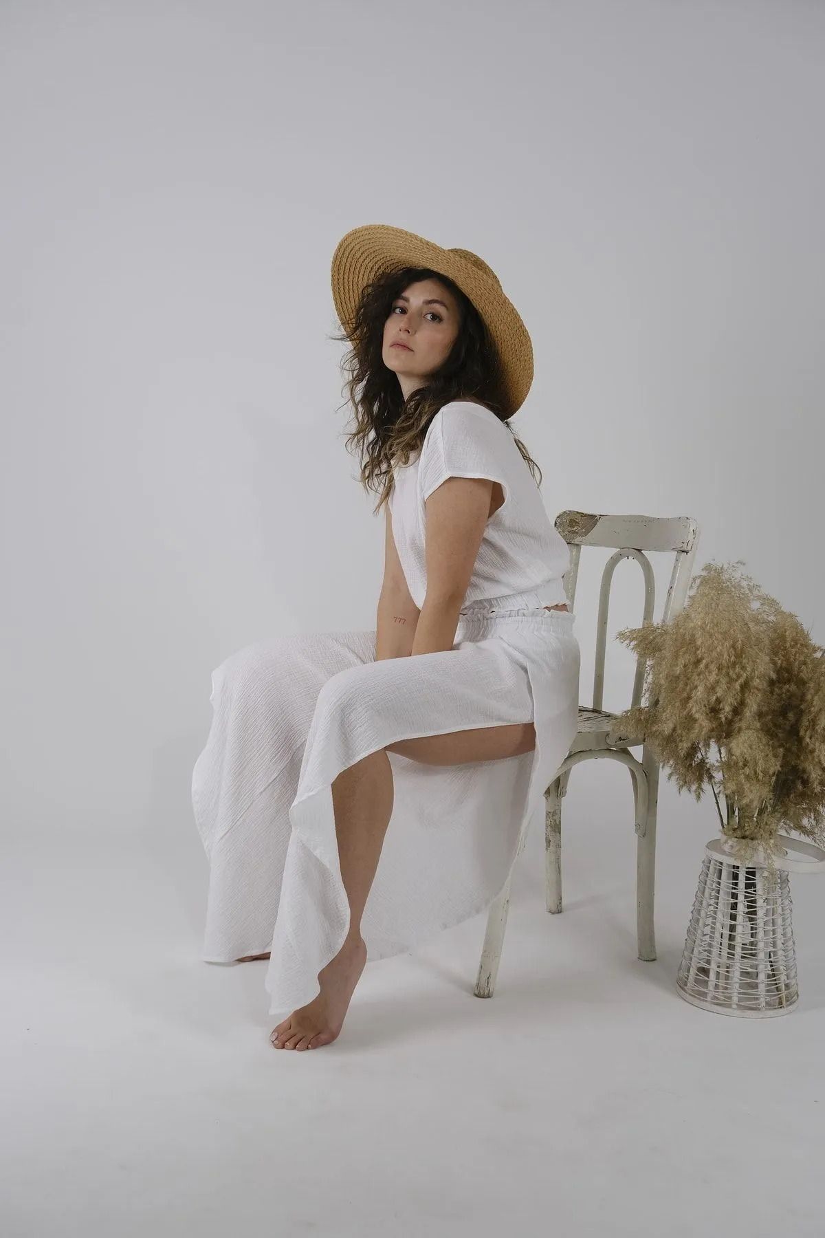 Viaanka MUSLIN PANTOLON