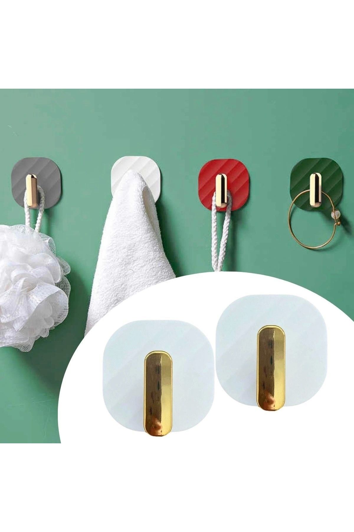 STOREMAX 2li Yapışkanlı Retro Askılık Dolap Kapak Kulpu Beyaz (5047)