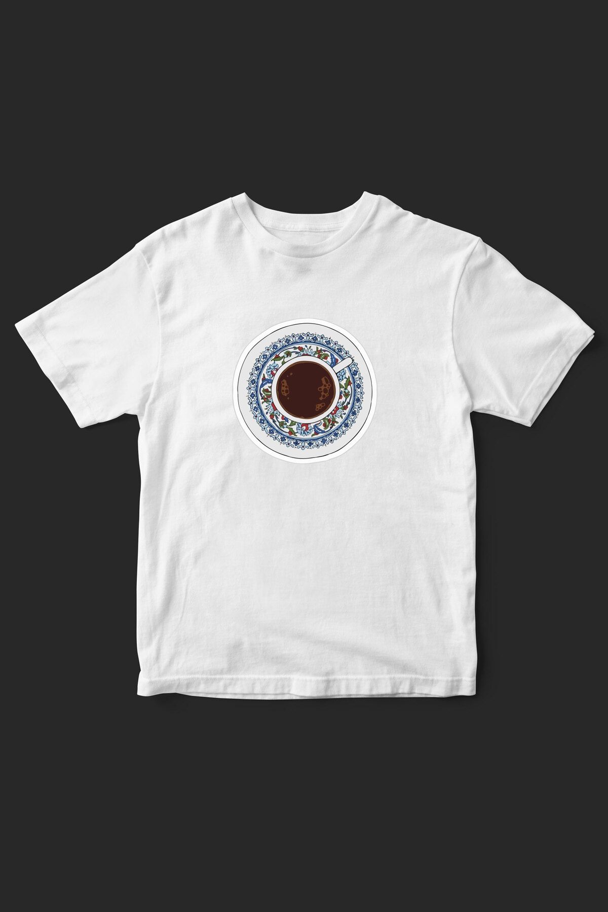 beloved.co türk kahvesi baskılı t-shirt