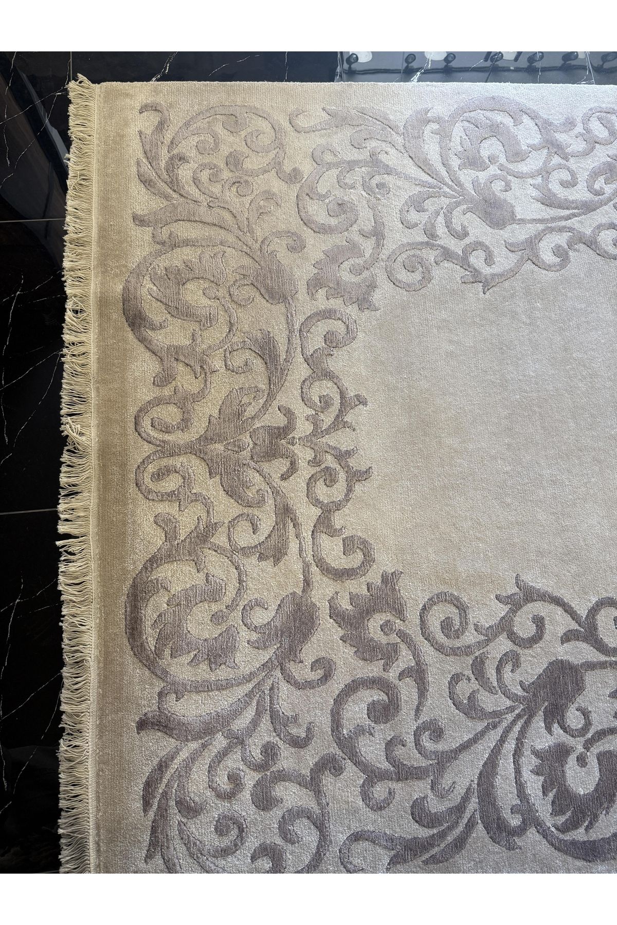 Eko Halı Eko Halı Siena DN21 Beige Lilac İthal El Halısı