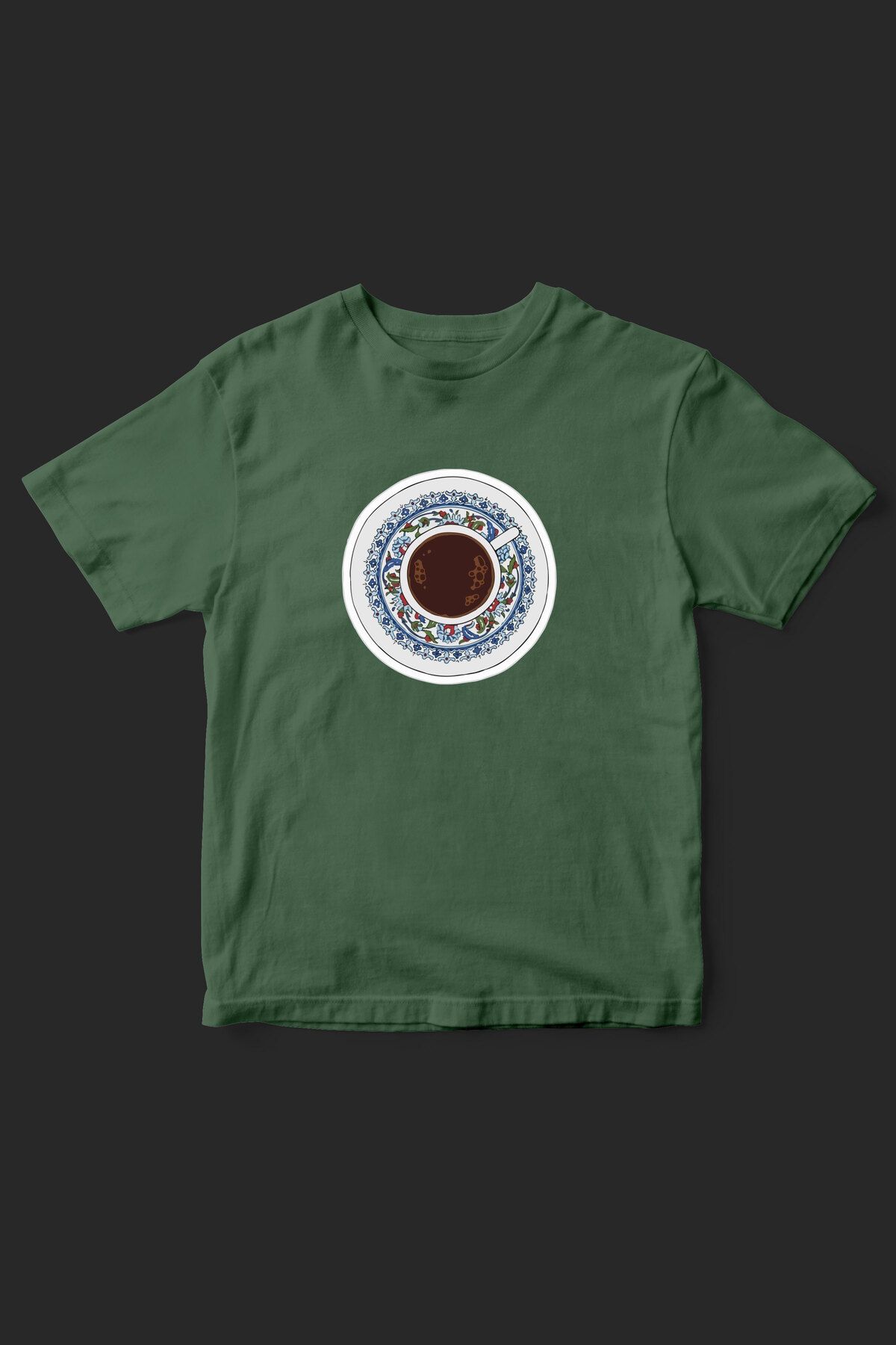 beloved.co türk kahvesi baskılı t-shirt