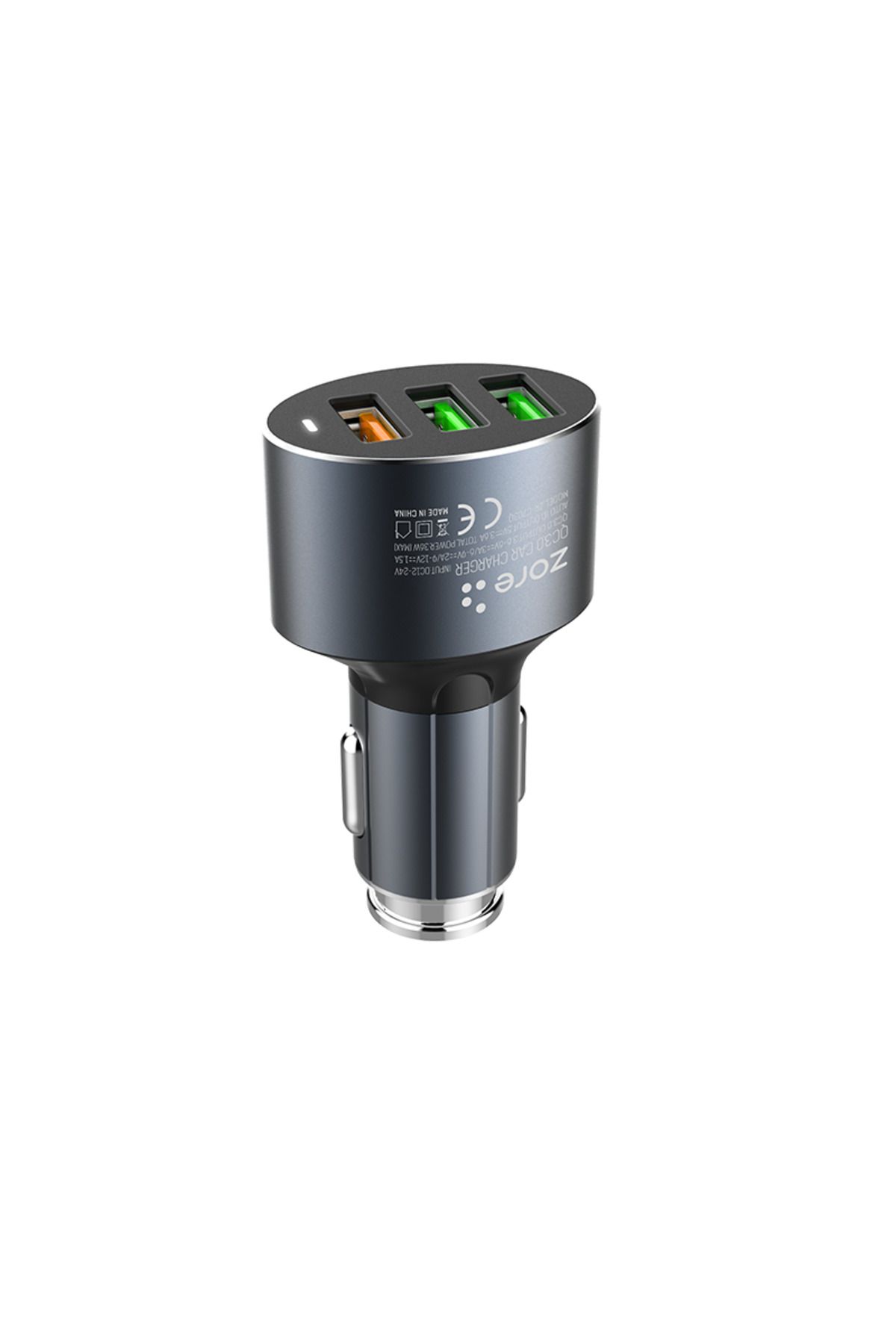 Sevela SVL ZR-C703Q Micro 2 in 1 Araç Şarj Seti - Siyah