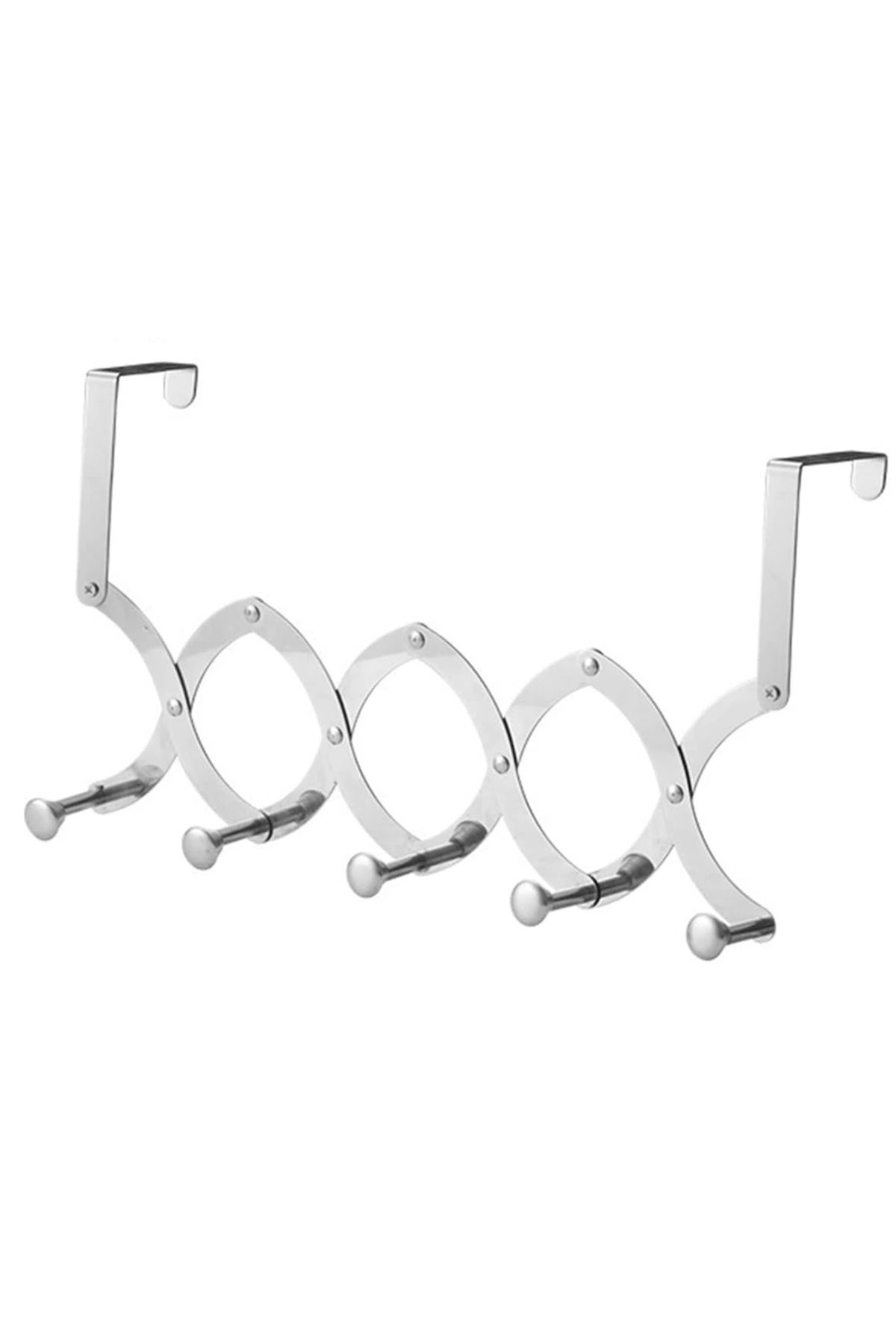 STOREMAX ÇOK FONKSİYONLU 5 KANCALI KATLANABİLİR ASKILIK (5047)