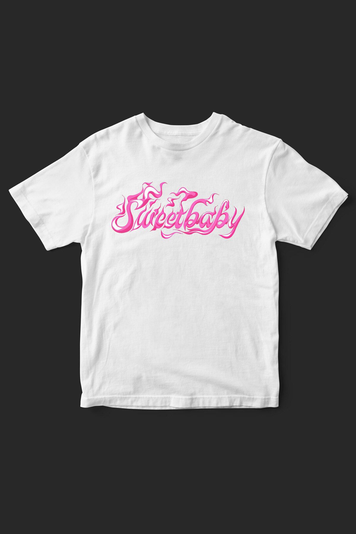 beloved.co sweet baby yazılı baskılı t-shirt