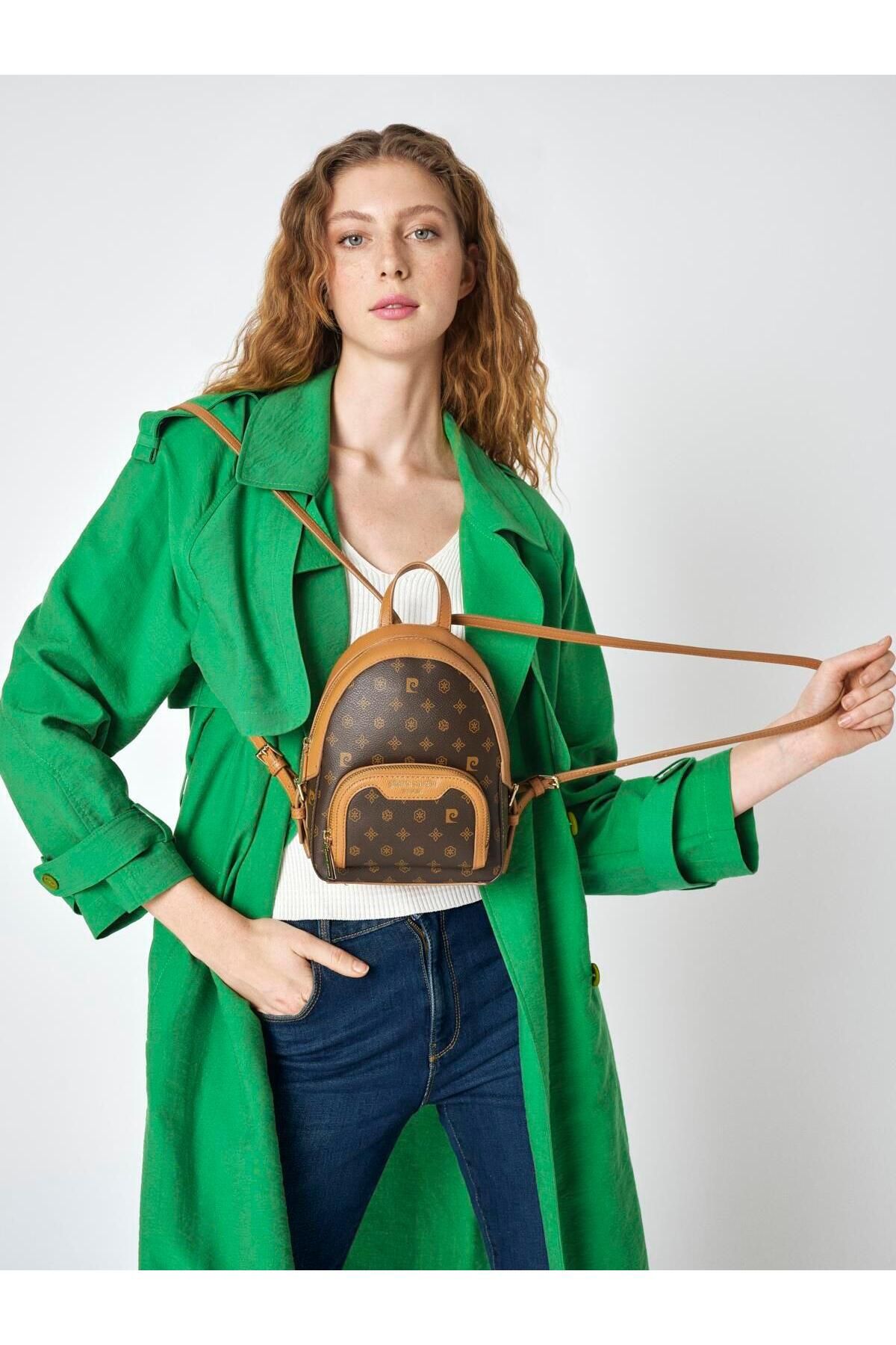 Pierre Cardin PİERRE CARDİN KADIN SIRT ÇANTASI 25Y10308 KAHVE