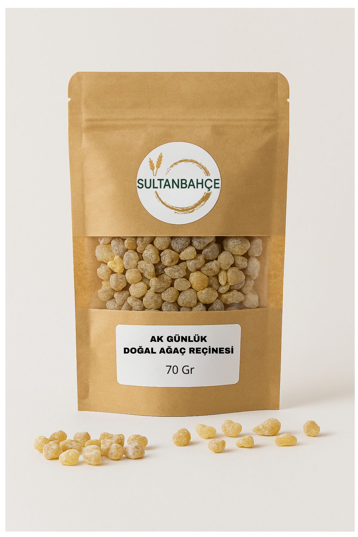sultanbahçe Akgünlük Sakızı 90 Gr | Günlük Bitkisi | Ak Günlük | Doğal Ağaç Reçinesi