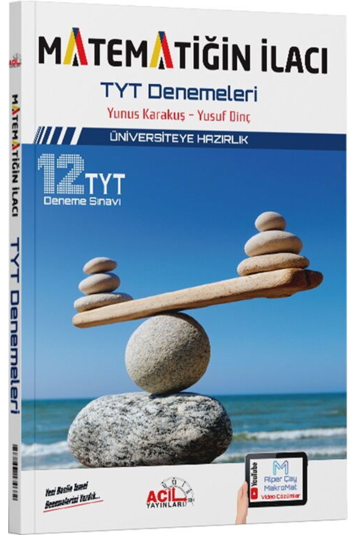Acil Yayınları Acil Yayınları TYT Matematiğin İlacı Matematik Denemeleri