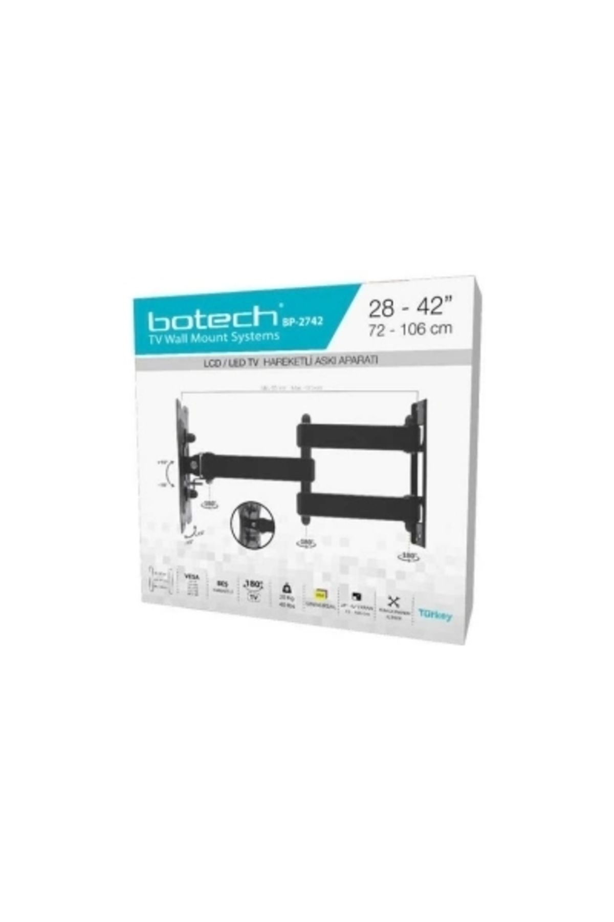 STOREMAX BPT-2742 HAREKETLİ TV ASKI APARAT 72X106 (5047)