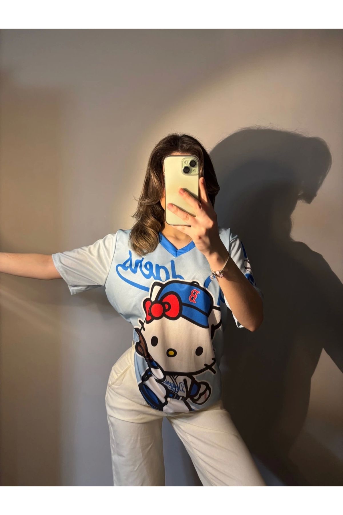 Violon Mavi Hello Kitty Detail Jersey Forma