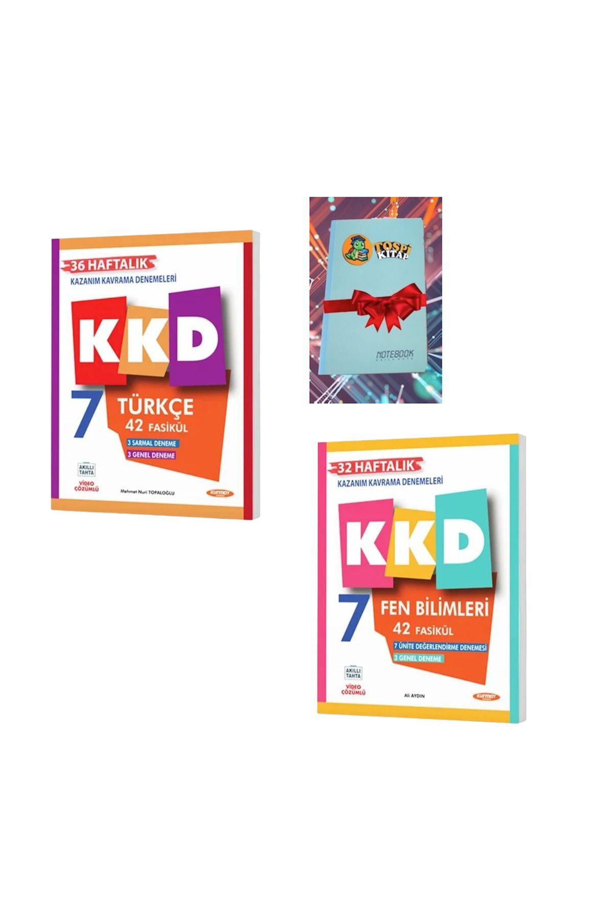 Fenomen Yayıncılık 7 FEN BİLİMLERİ + TÜRKÇE Haftalık Kazanım Kavrama (DEFTER HEDİYE) ATG