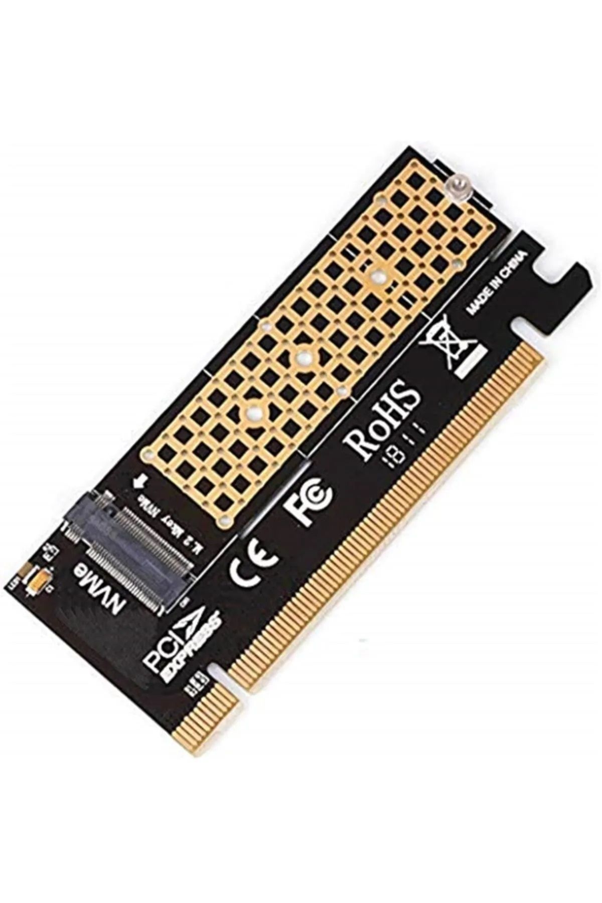 MAXGO 3141 M.2 Nvme Ssd Ngff To Pcie 3.0 X16 Adaptör M Key Kart Çevirici Dönüştürücü
