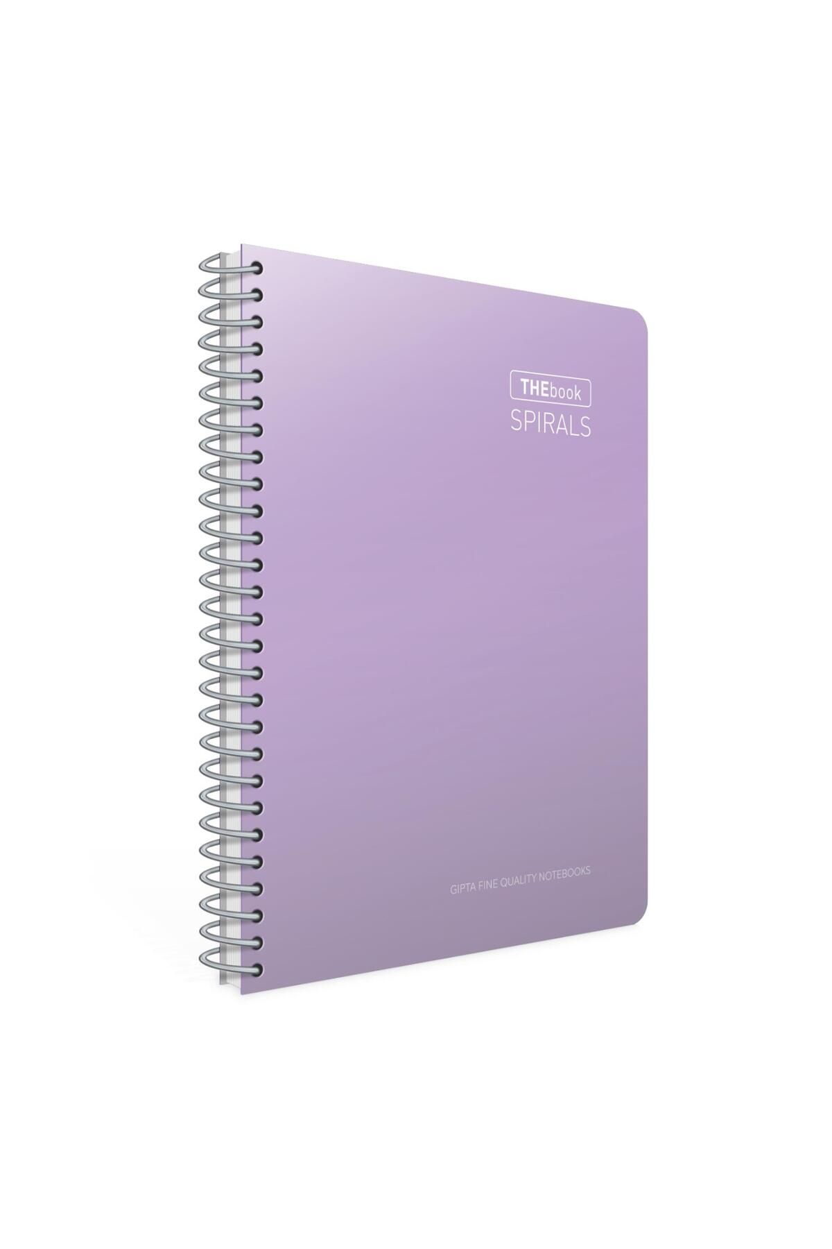 Gıpta Thebook Spirals A4 200 Yaprak Sert Kapak Spiralli Defter Kareli (6070)