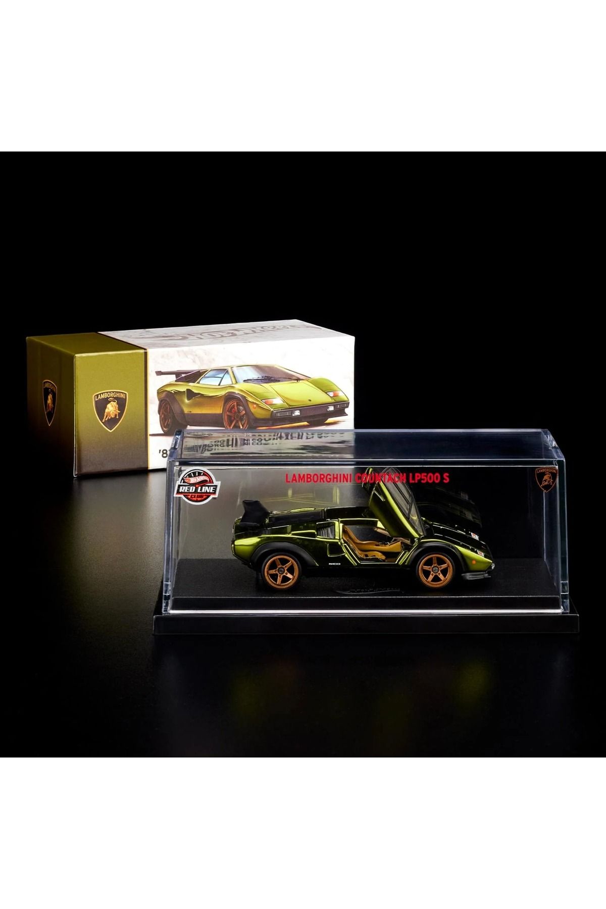 HOT WHEELS Collectors RLC EXCLUSIVE ’82 LAMBORGHINI COUNTACH LP 500 S
