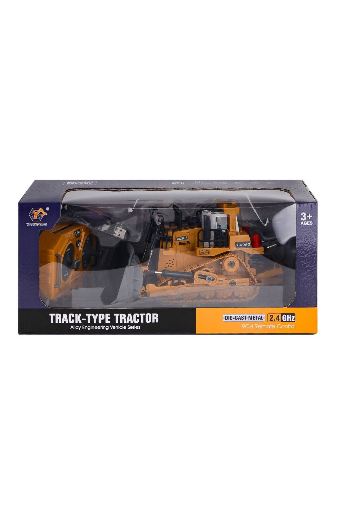 Gepettoys 689-367 Kumandalı Sesli Işıklı Bulldozer -Gepettoys