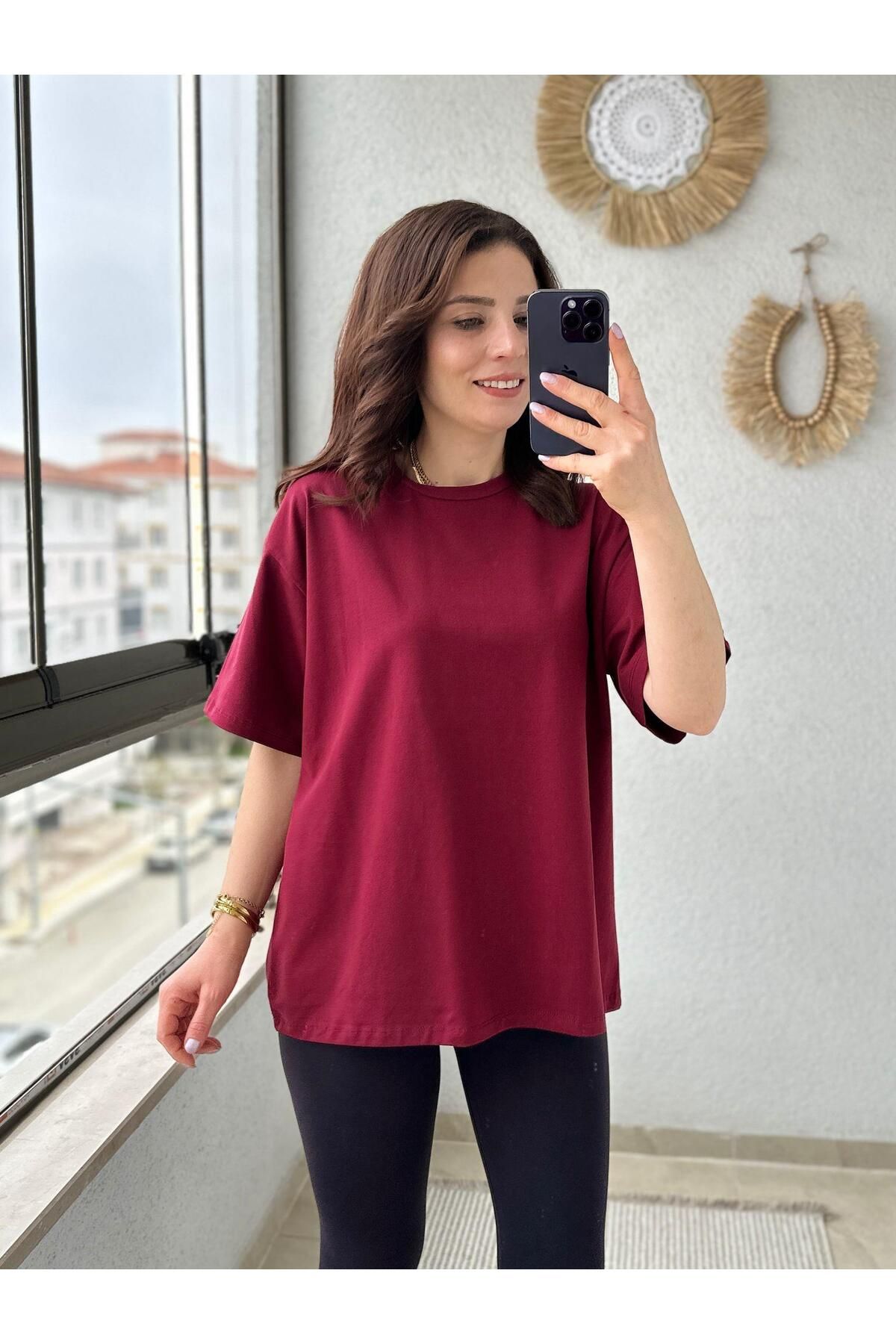 TUNAM BUTİK PAMUKLU BASİC TİŞÖRT