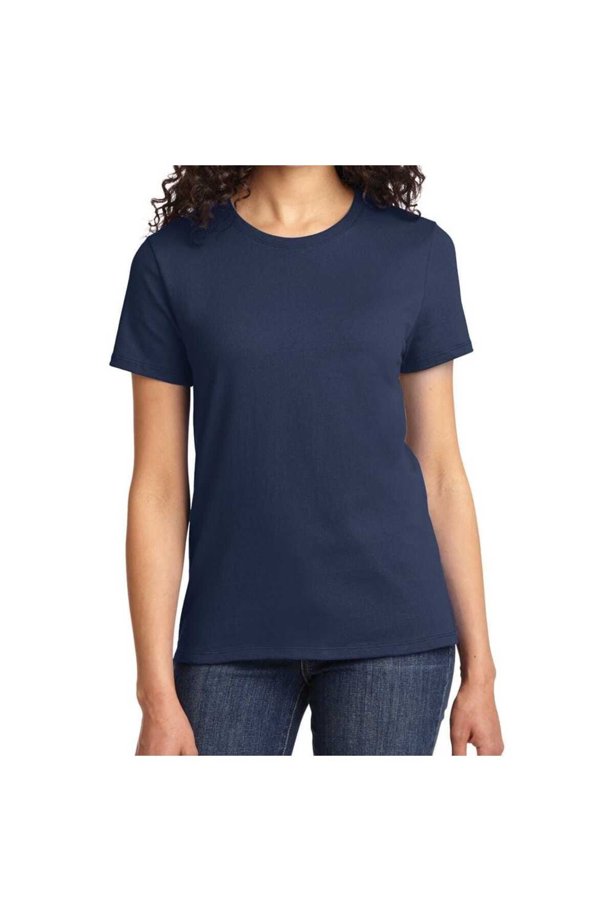 FİTGO Kadın Sıfır Yaka Günlük T-Shirt