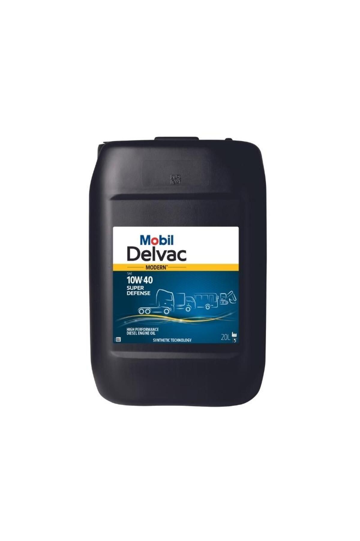 Mobil Delvac 10W-40 Super Defense Dizel Motor Yağı - 20 Lt.