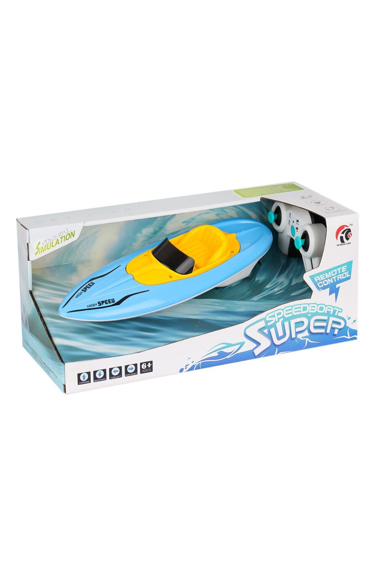 BİRLİK TOYS HSY664-132B Kumandalı Full Fonksiyonlu Hız Robotu -Birliktoys