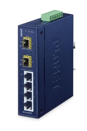 Planet PL-IFGS-620TF 4 Port 10/100Mbps 2 Port SFP Endüstriyel Switch