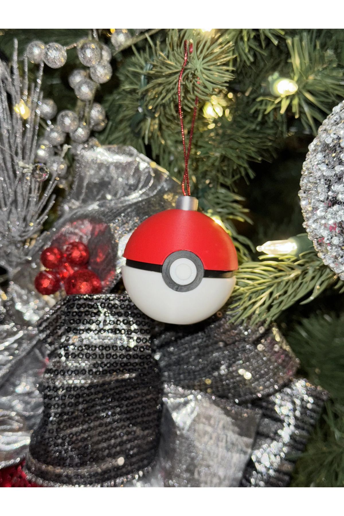 CosmosCraft Pokemon poke topu yılbaşı süsü