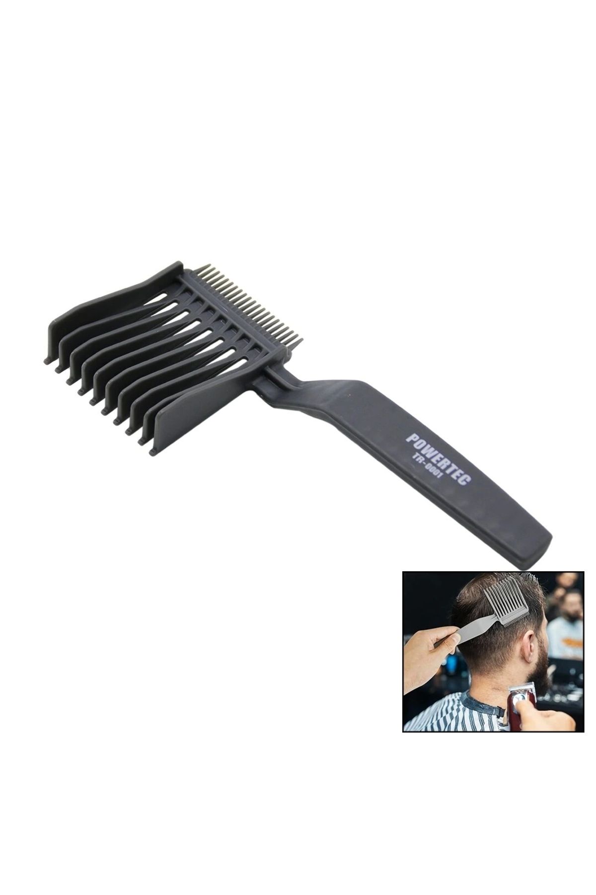 STOREMAX SAÇ KESİMİ ŞEKİLLENDİRİCİ TARAK PLASTİK ÇİFT TARAFLI TR-0001 (5047)