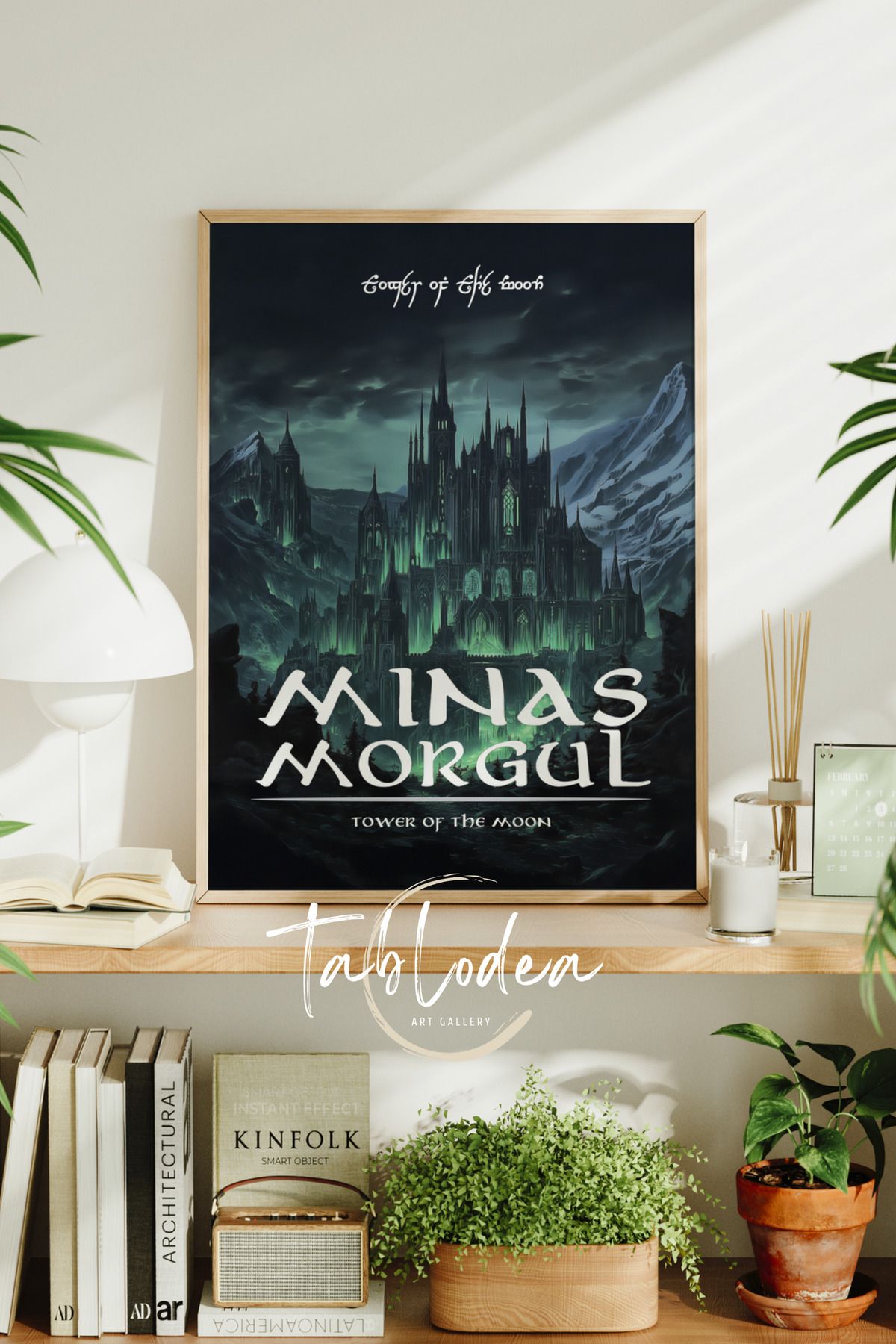 tablodea Yüzüklerin Efendisi Tablo, The Lord Of The Rings Tablo, Yüzüklerin Efendisi Çerçeveli Poster Tablo