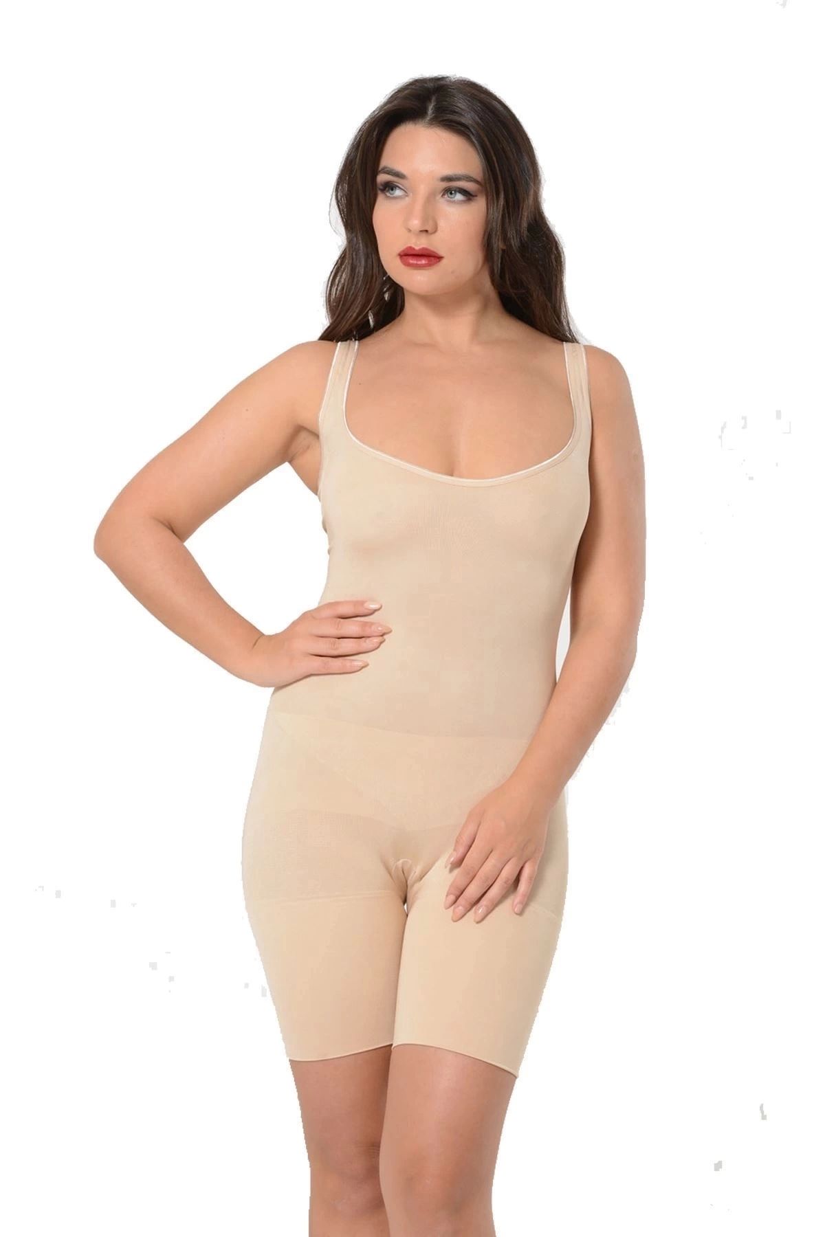 YNT İthalat Ten Kadın Modal Boy Korse - 752