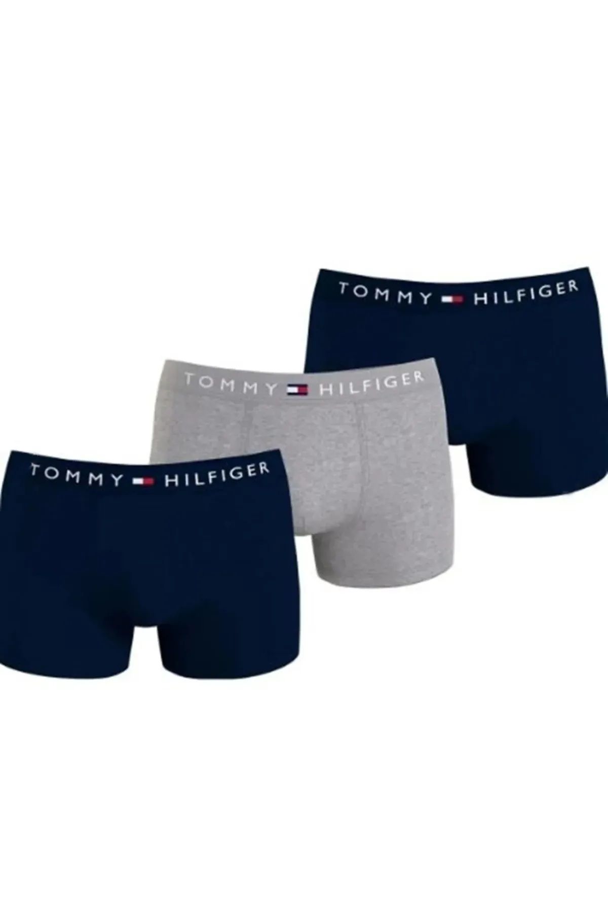 Tommy Sport 3'lü Tommy Erkek Boxer