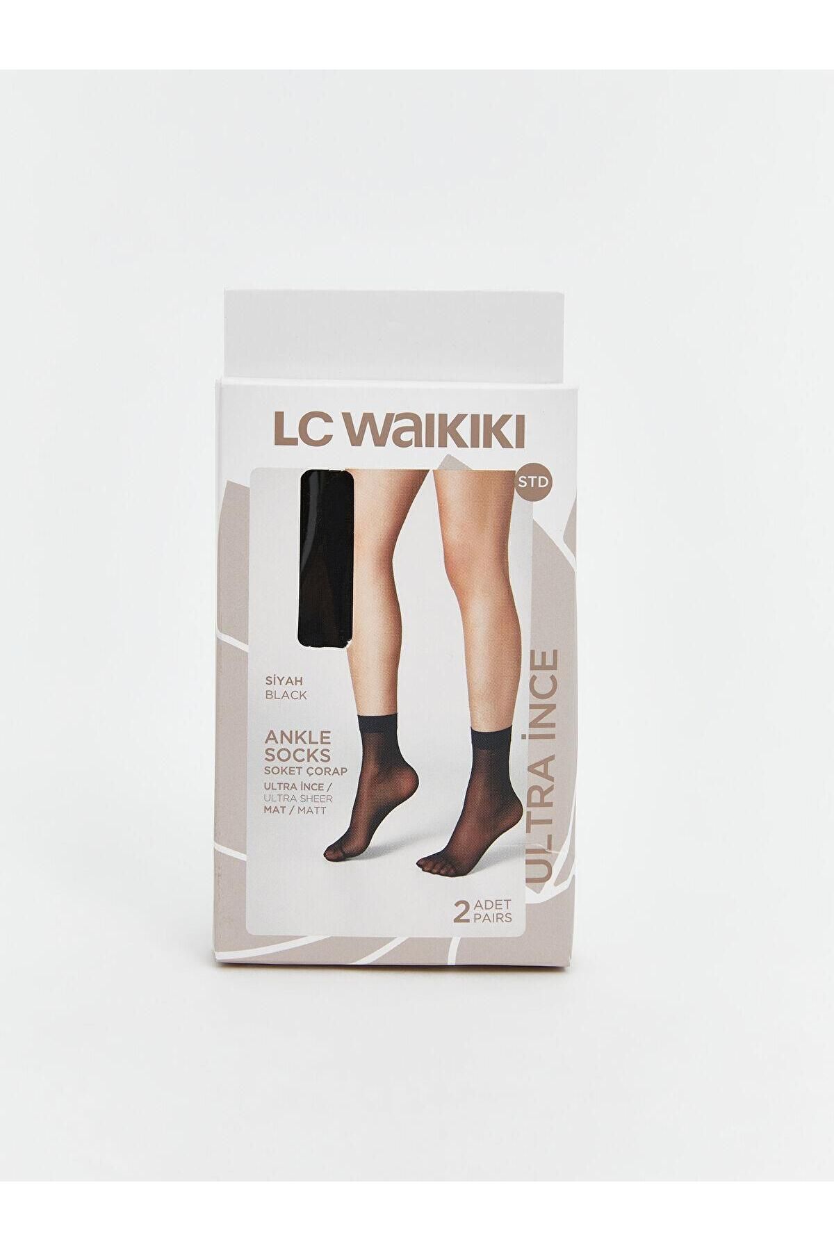LC Waikiki LCW DREAM Kadın Mat Soket Çorap 2'li (S5)