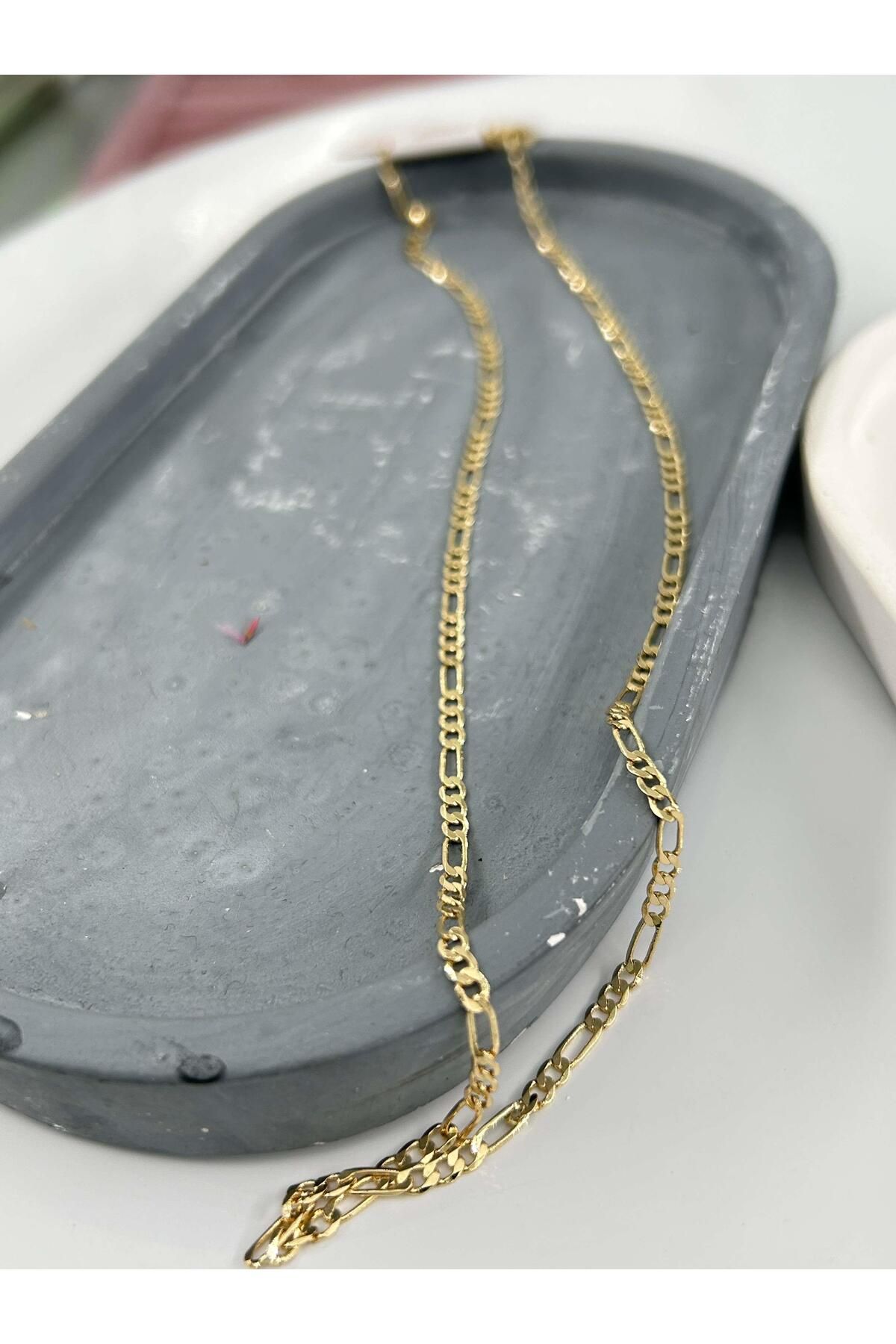 miyle VIP 14K İnce Seramik Zincir // KOLYE-4552
