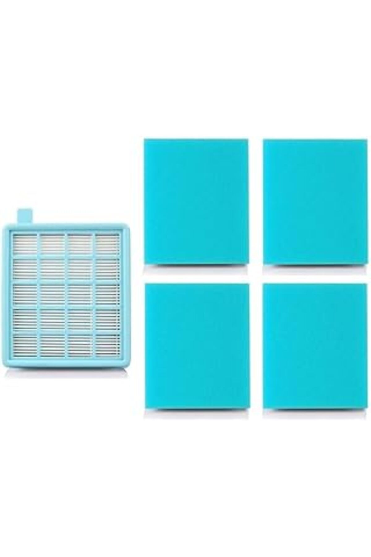 nazeninstoğu Popüler Hepa Filtre Seti + 4 Adet Sünger Fc 9323-07 Power Pro Ile Uyumlu