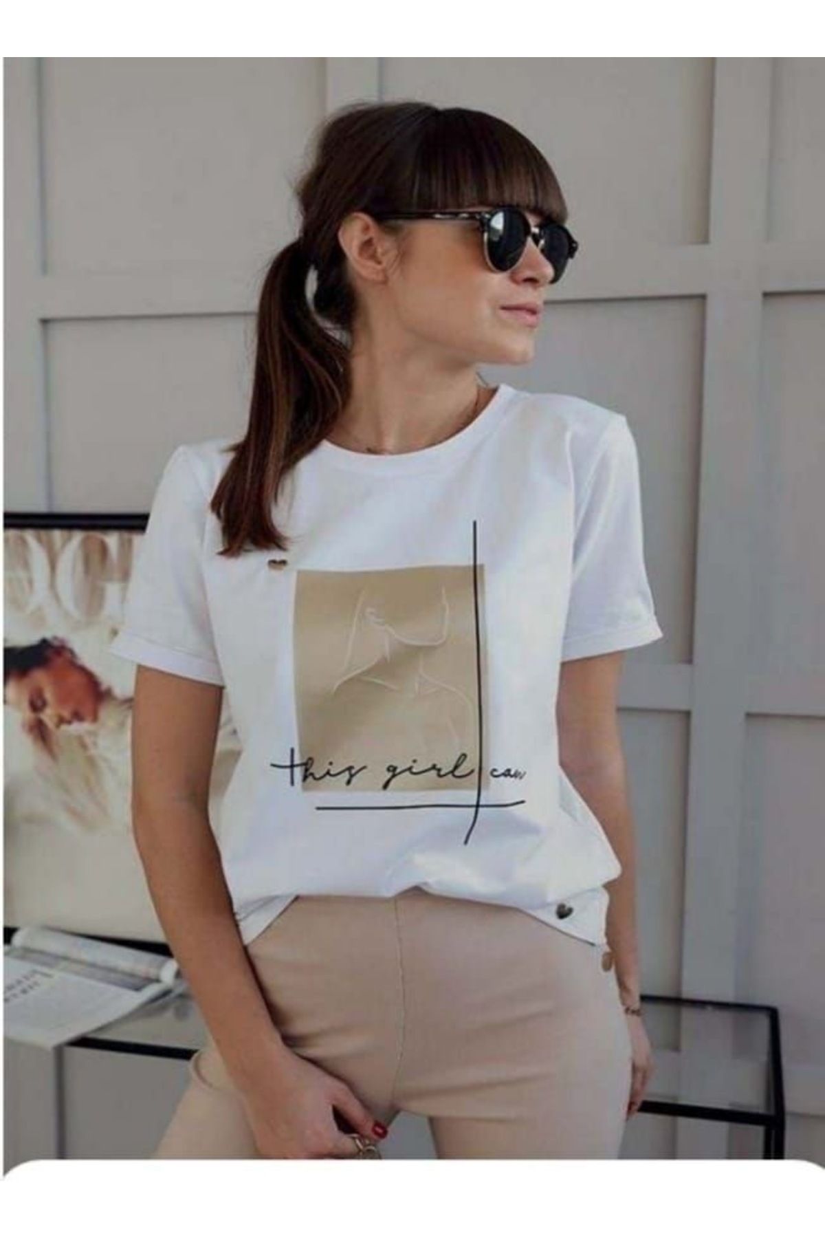 Jose Clothing Oversize Kesim Kısa Kollu Baskılı T-shirt