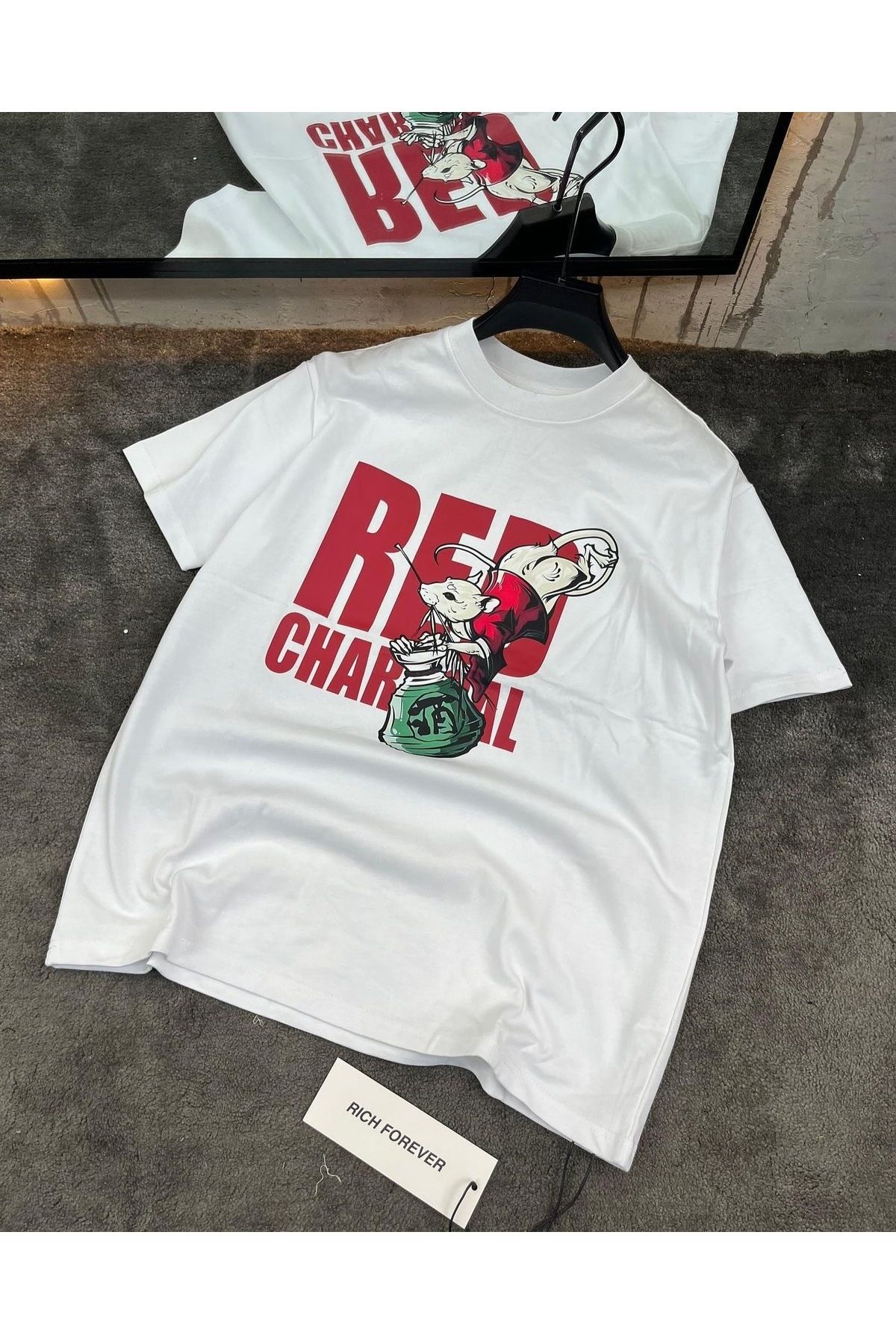 Jose Clothing Oversize Kesim Kısa Kollu Baskılı T-shirt