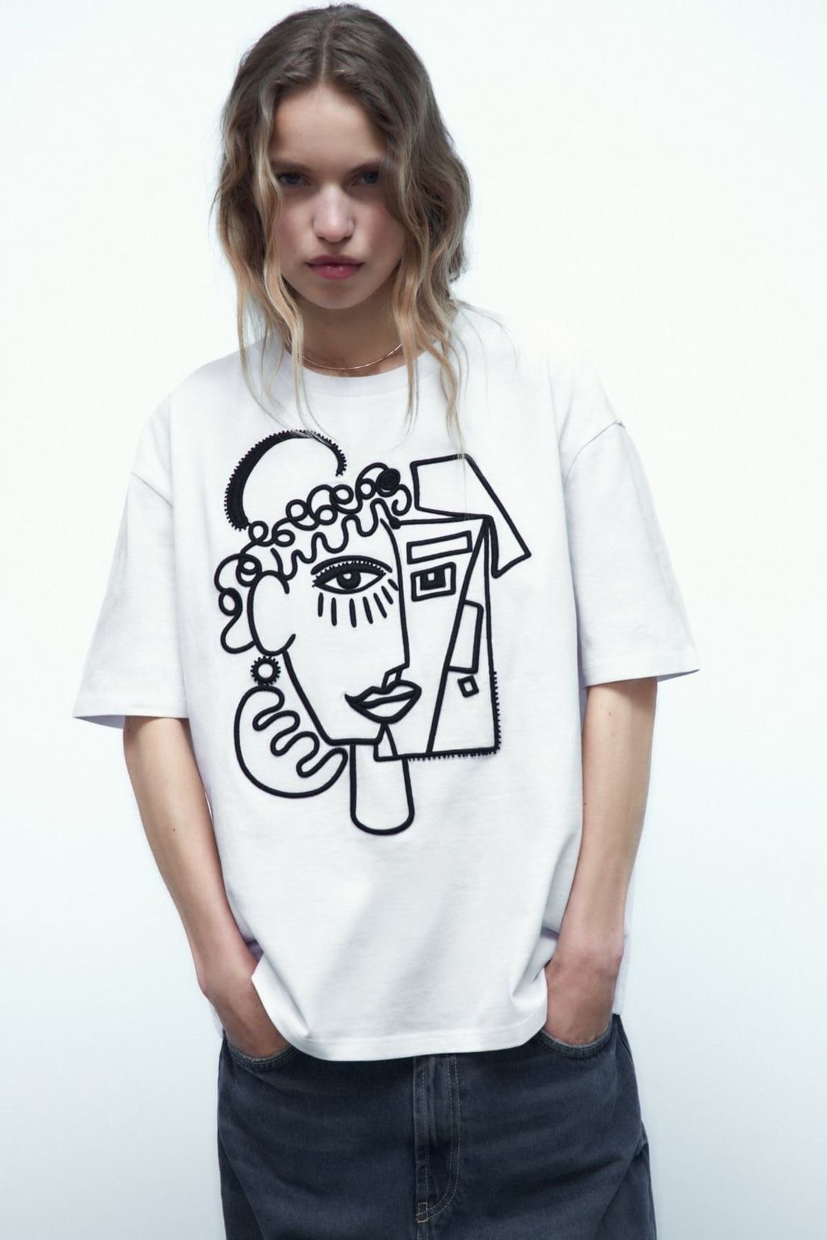 Jose Clothing Oversize Kesim Kısa Kollu Baskılı T-shirt
