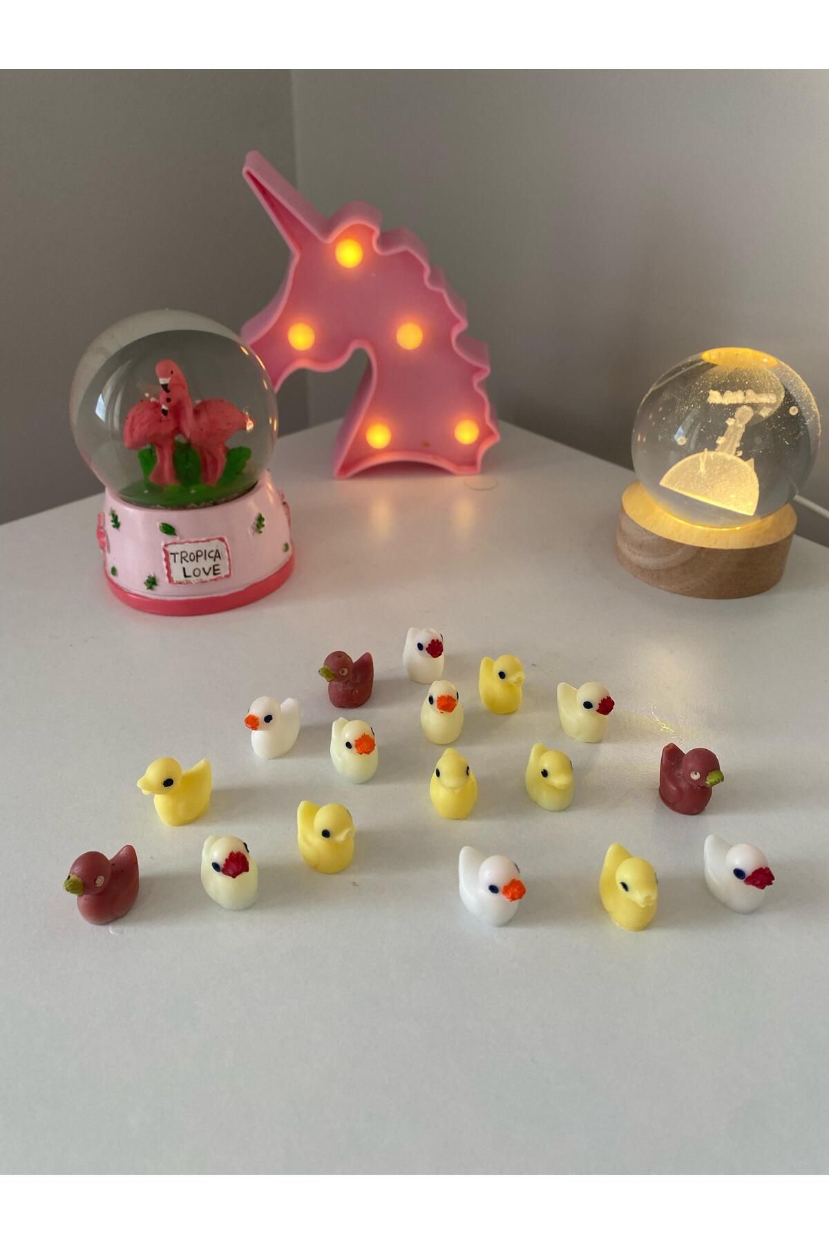 Petra Candle Ördek ailesi Buhurdanlık Mum