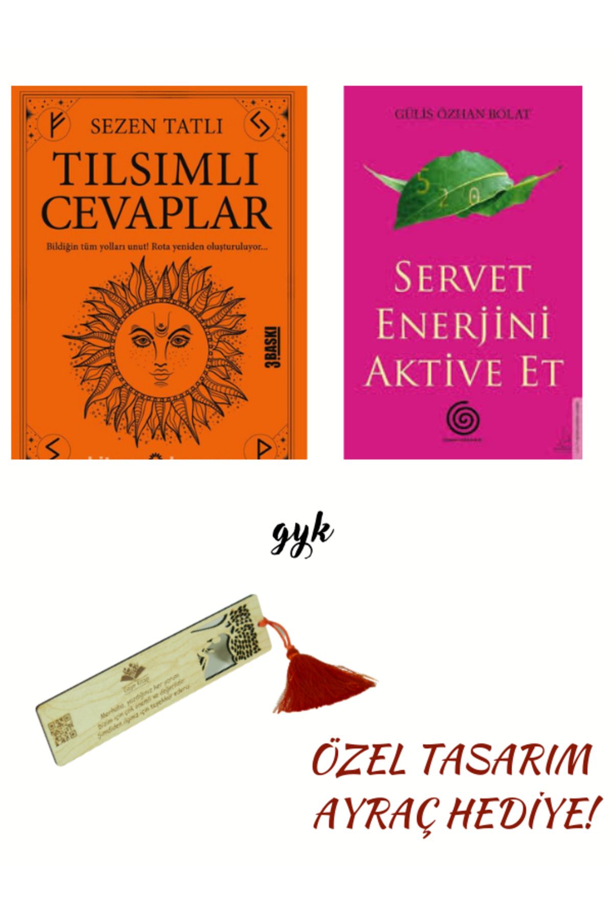 Destek Yayınları Tılsımlı Cevaplar ve Servet Enerjini Aktive Et 2'li SET (AYRAÇ HEDİYELİ!)