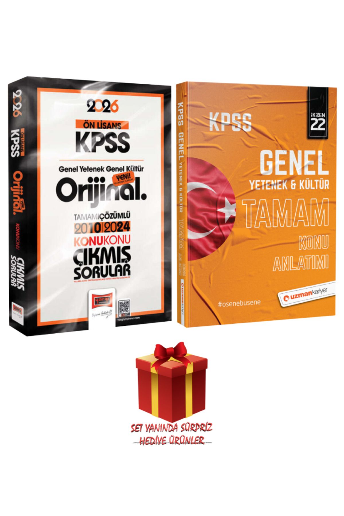 Yargı Yayınları 2026 KPSS Ön Lisans GYGK Orijinal Çıkmış Sorular 2010-2024+KPSS GYGK TAMAM Tüm Dersler Konu Anlatımı