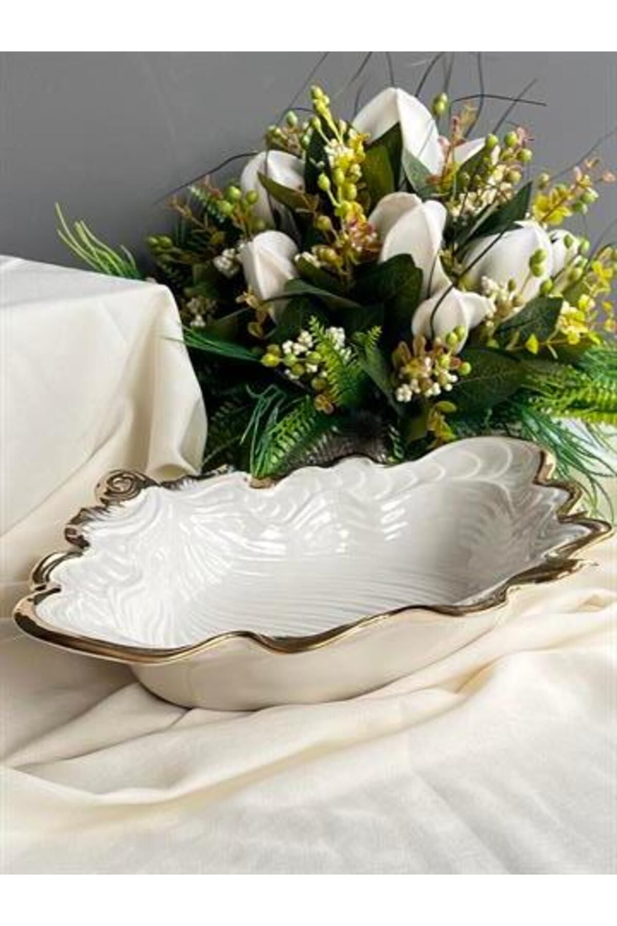 ROSSEV-Albero Oval Presentation Plate Deep 38cm 2