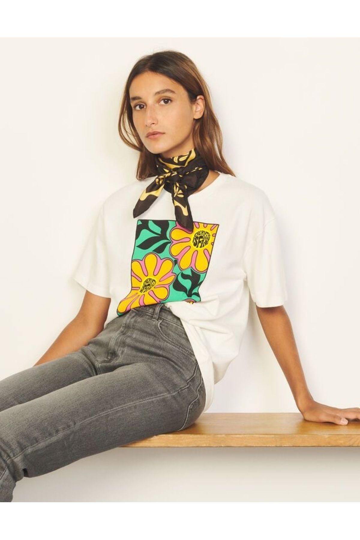Jose Clothing Oversize Kesim Kısa Kollu Baskılı T-shirt