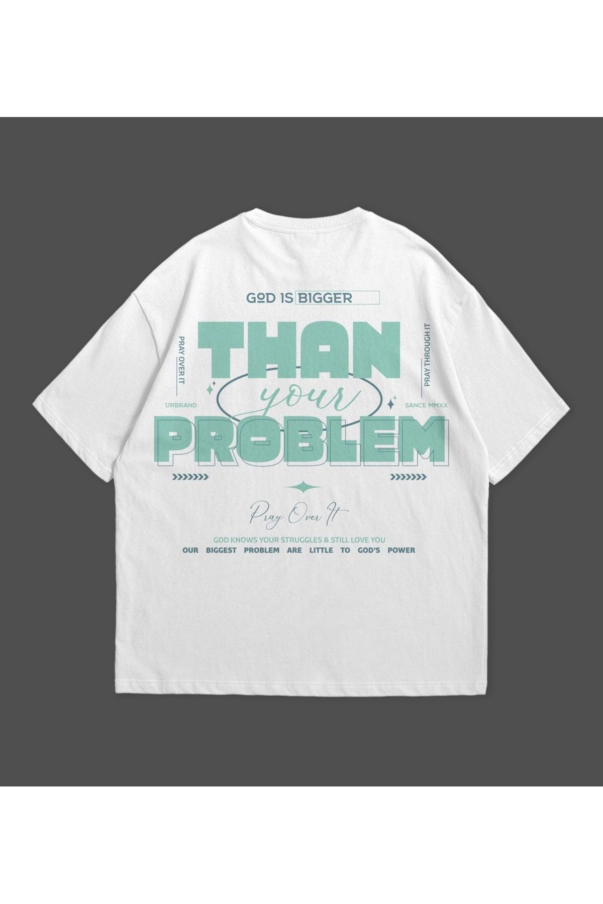 Jose Clothing Oversize Kesim Kısa Kollu Baskılı T-shirt