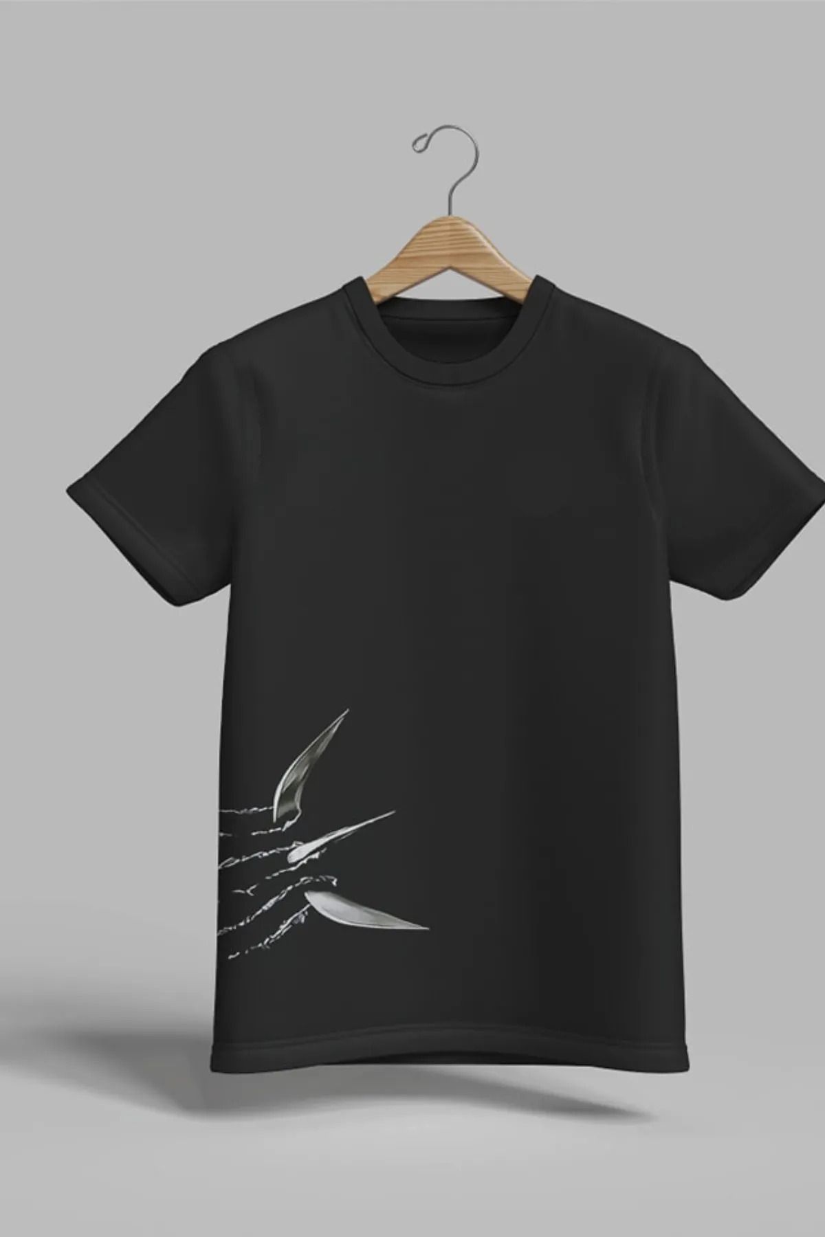 FeaR LeeS Pençe Baskılı Oversize T-shirt