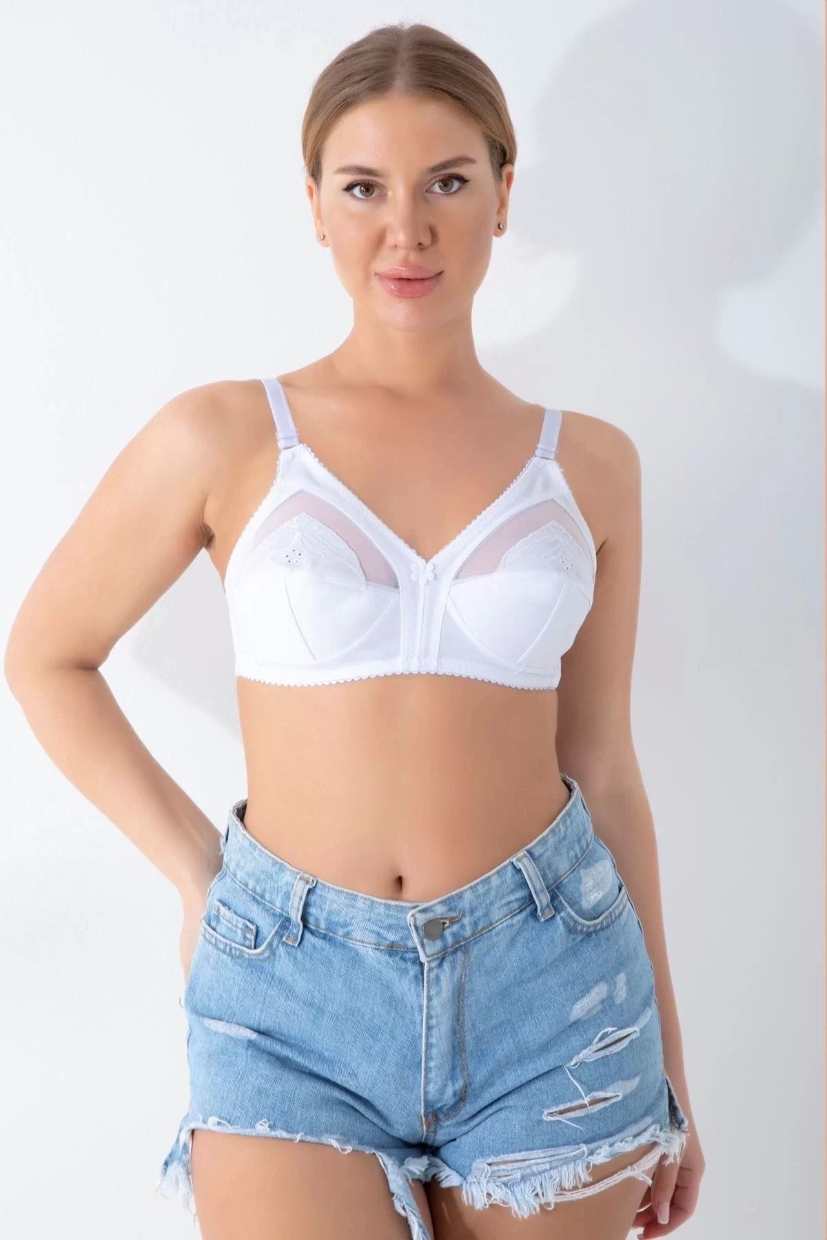 STOREMAX Beyaz Toparlayıcı Sütyen - 502