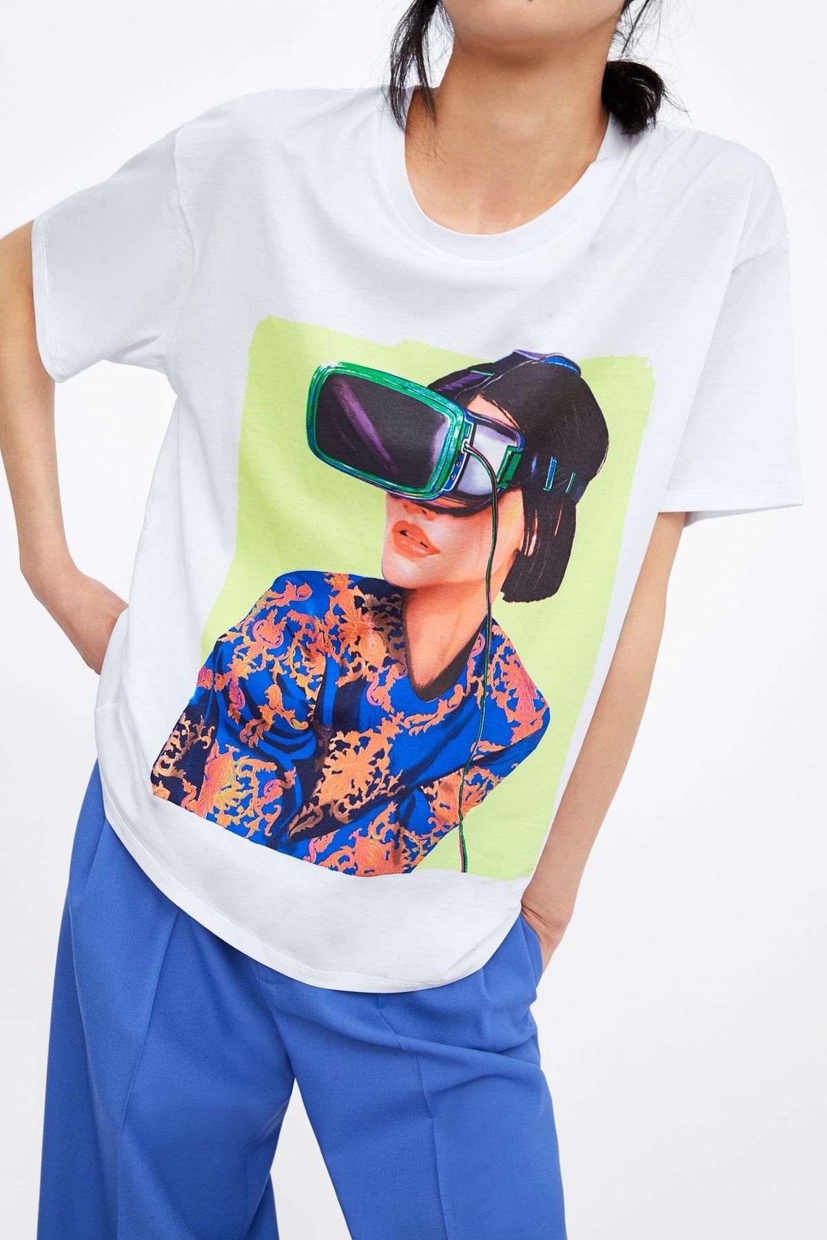 Jose Clothing Oversize Kesim Kısa Kollu Baskılı T-shirt