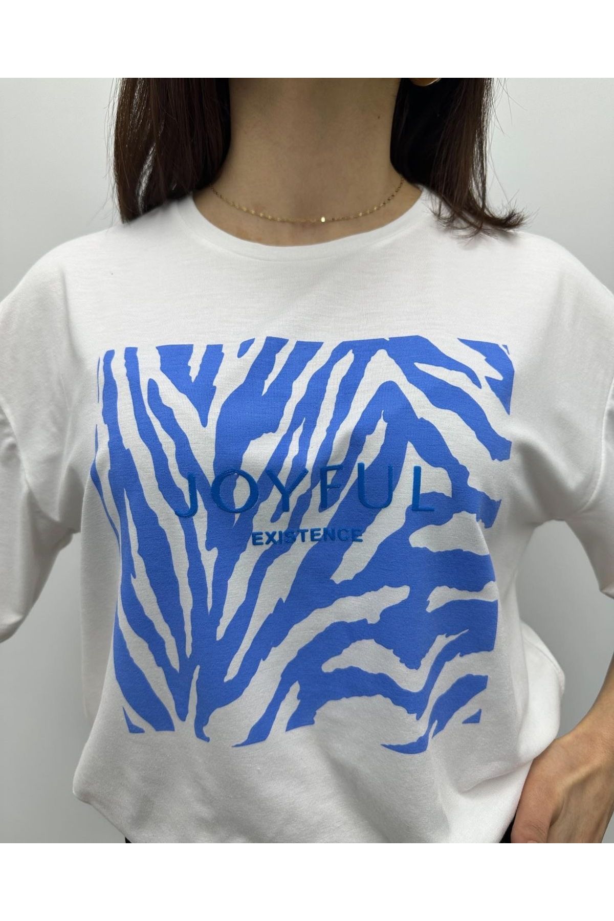 Jose Clothing Oversize Kesim Kısa Kollu Baskılı T-shirt