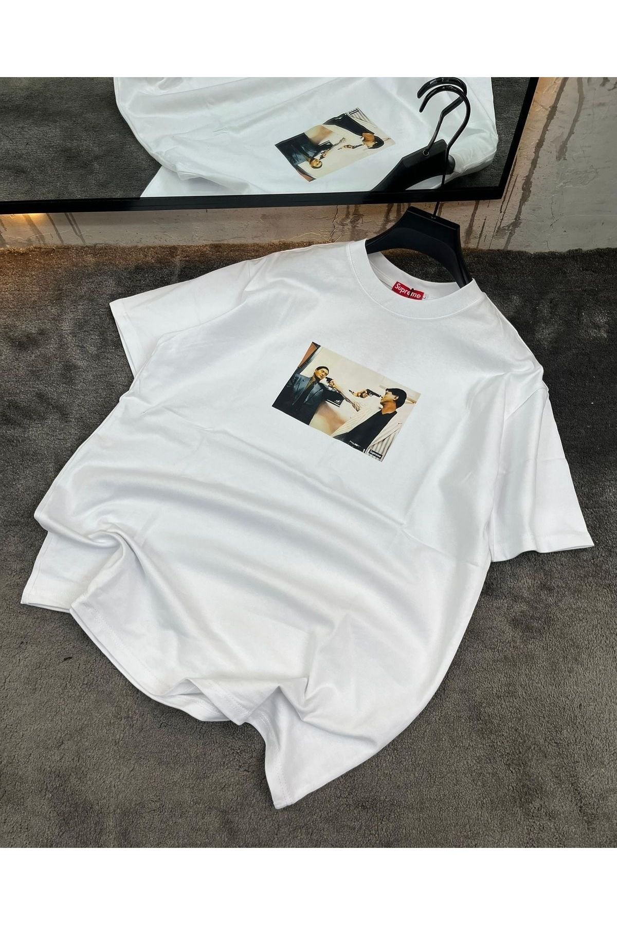 Jose Clothing Oversize Kesim Kısa Kollu Baskılı T-shirt