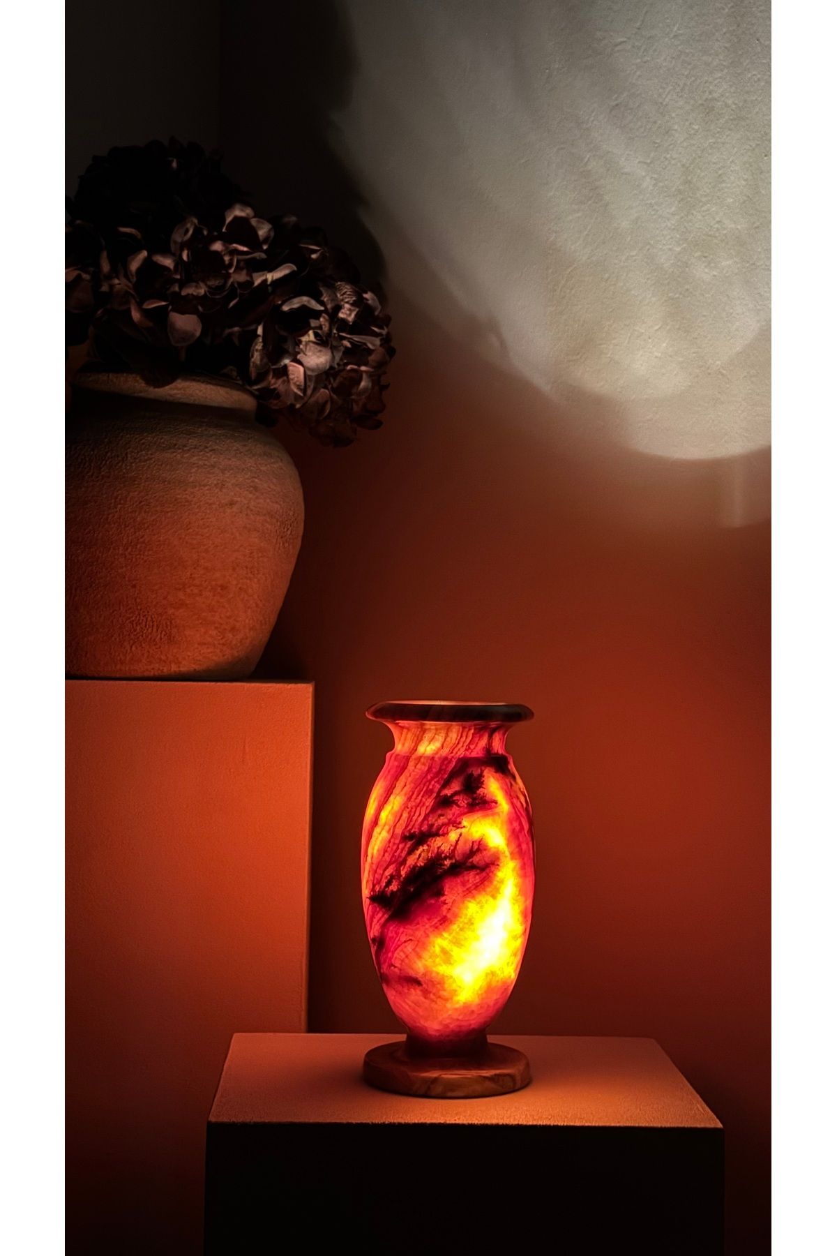 marbeliastudio Onyx Mermer Vazo